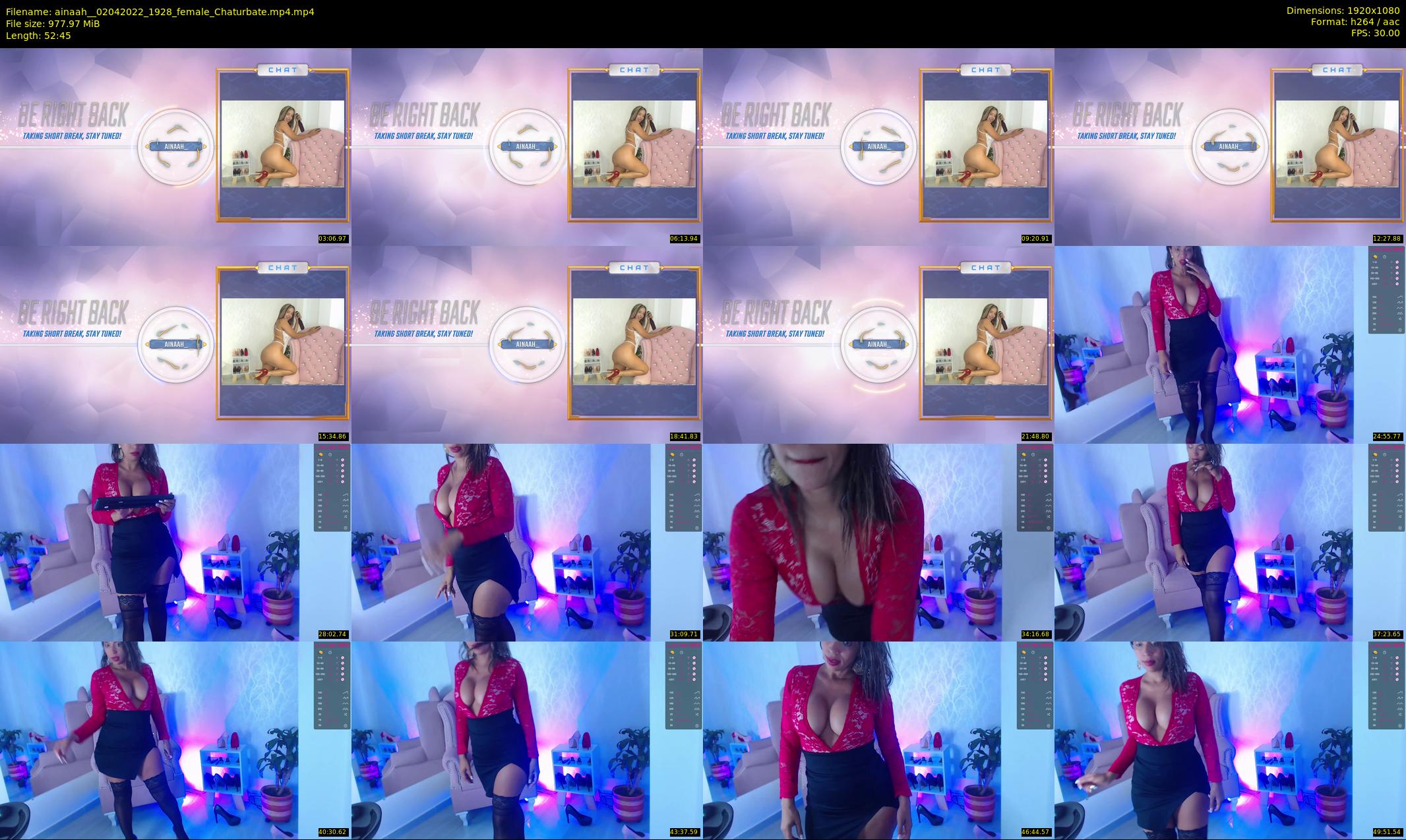 ainaah_ — 53 minute Chaturbate female cam show recording, 1080p, Apr 2, 2022
