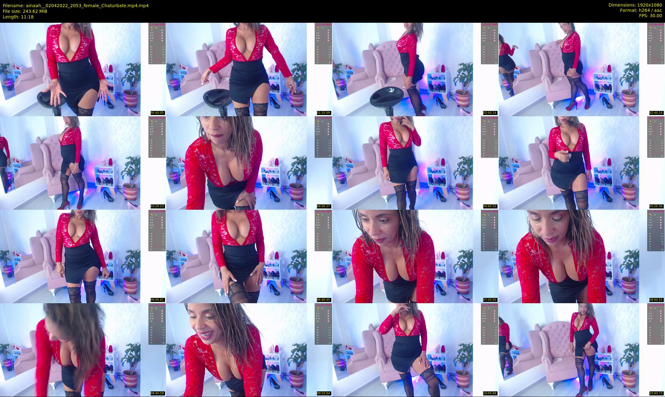 ainaah_ — 12 minute Chaturbate female cam show recording, 1080p, Apr 2, 2022