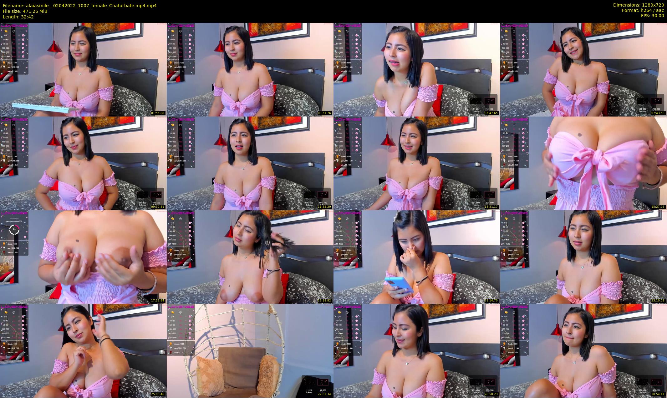 alaiasmile_ — 33 minute Chaturbate female cam show recording, 720p, Apr 2, 2022