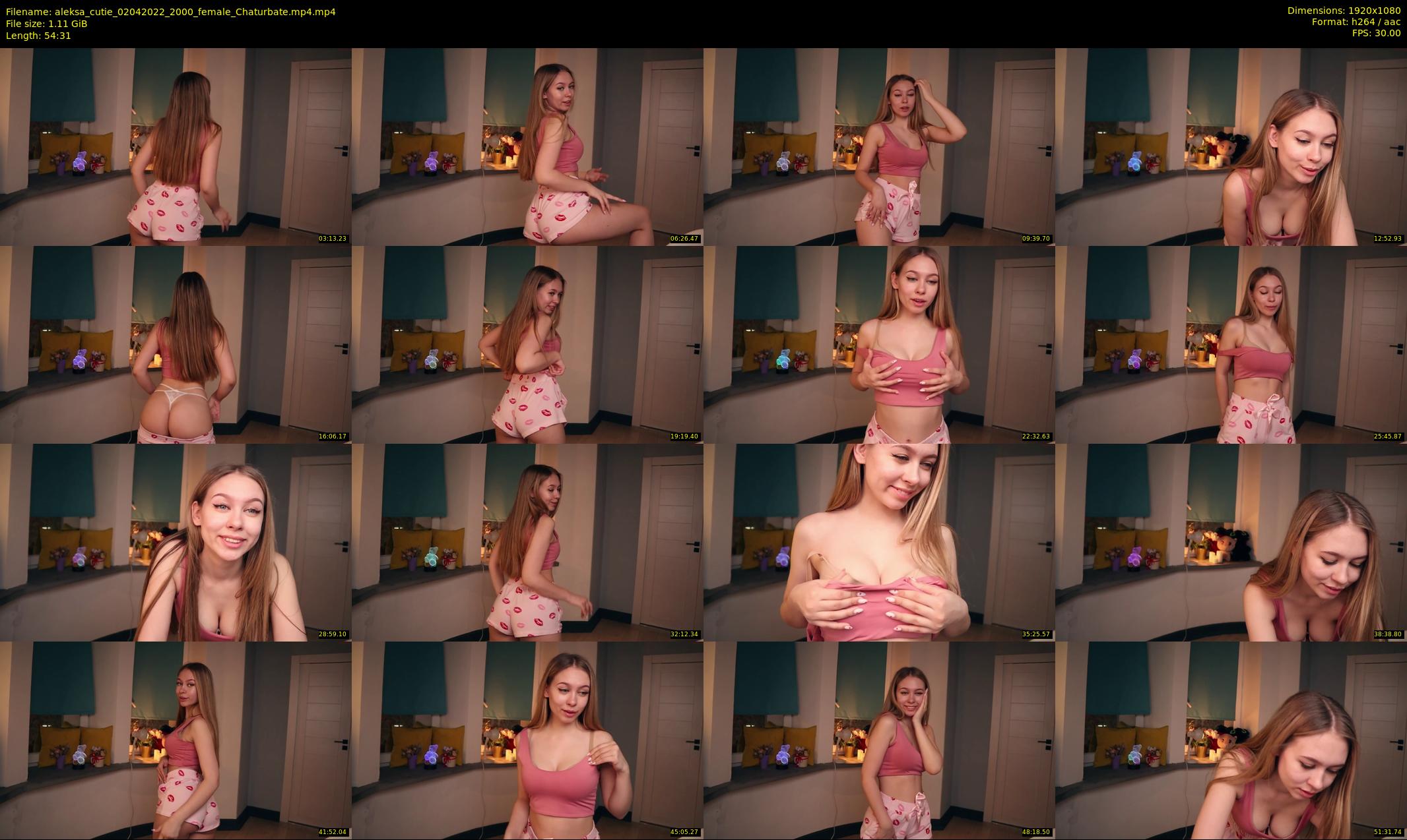aleksa_cutie — 55 minute Chaturbate female cam show recording, 1080p, Apr 2, 2022
