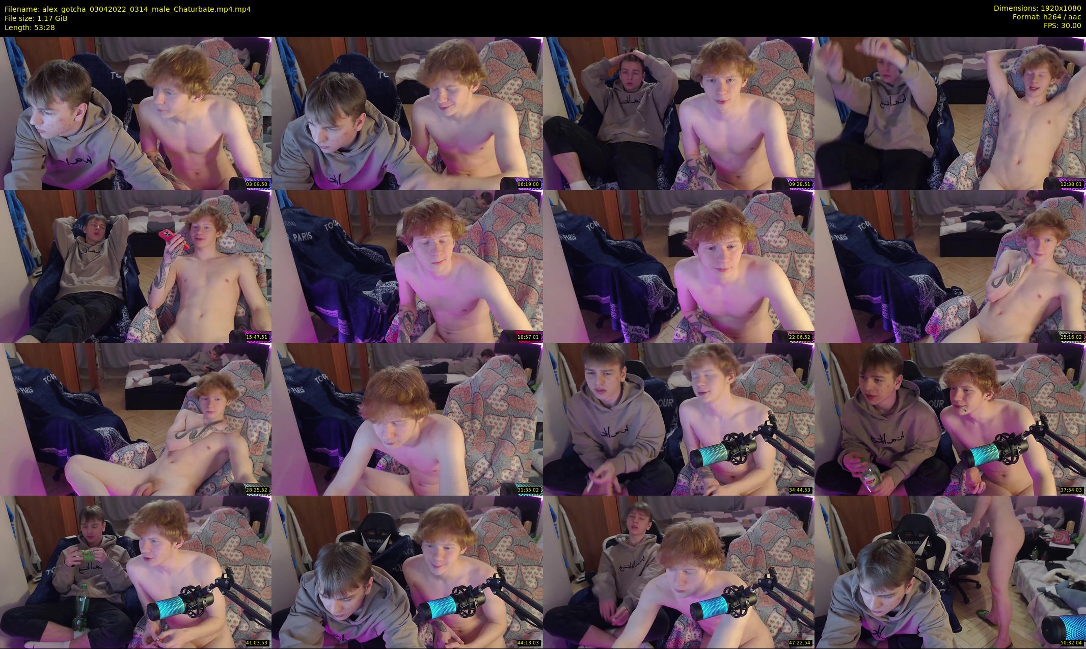 alex_gotcha — 54 minute Chaturbate male cam show recording, 1080p, Apr 3, 2022