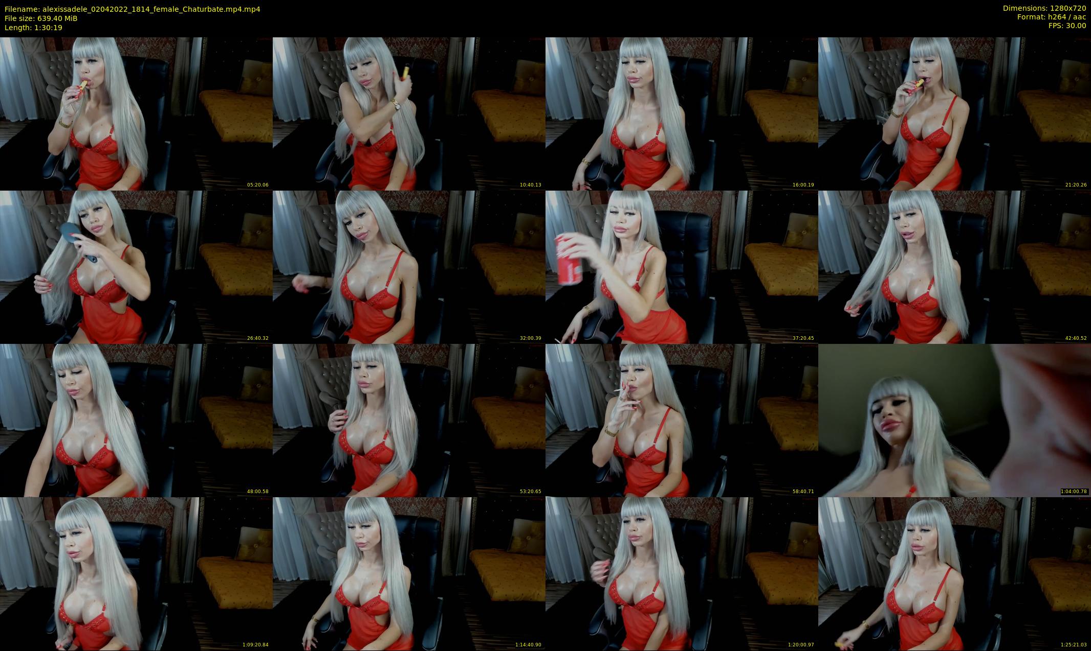 alexissadele — 91 minute Chaturbate female cam show recording, 720p, Apr 2, 2022