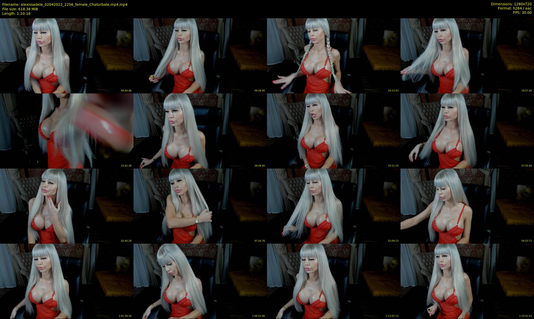 alexissadele — 81 minute Chaturbate female cam show recording, 720p, Apr 2, 2022