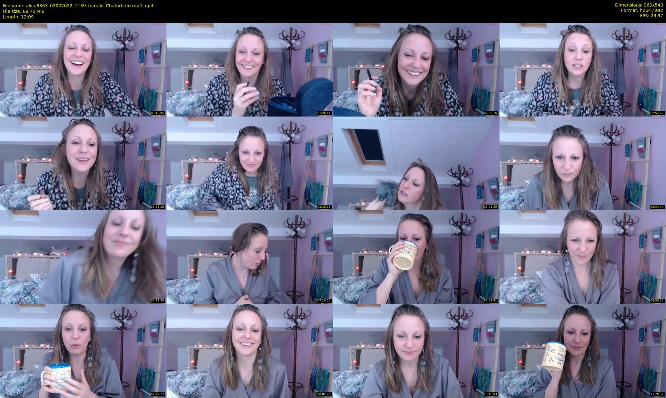 alice8363 — 13 minute Chaturbate female cam show recording, 480p, Apr 2, 2022