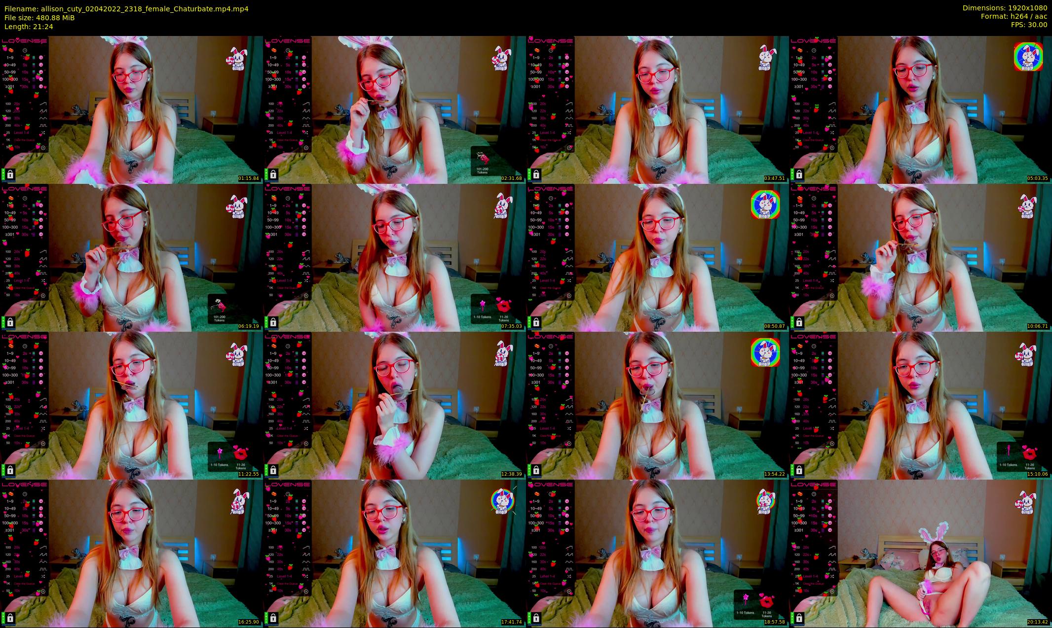 allison_cuty — 22 minute Chaturbate female cam show recording, 1080p, Apr 2, 2022