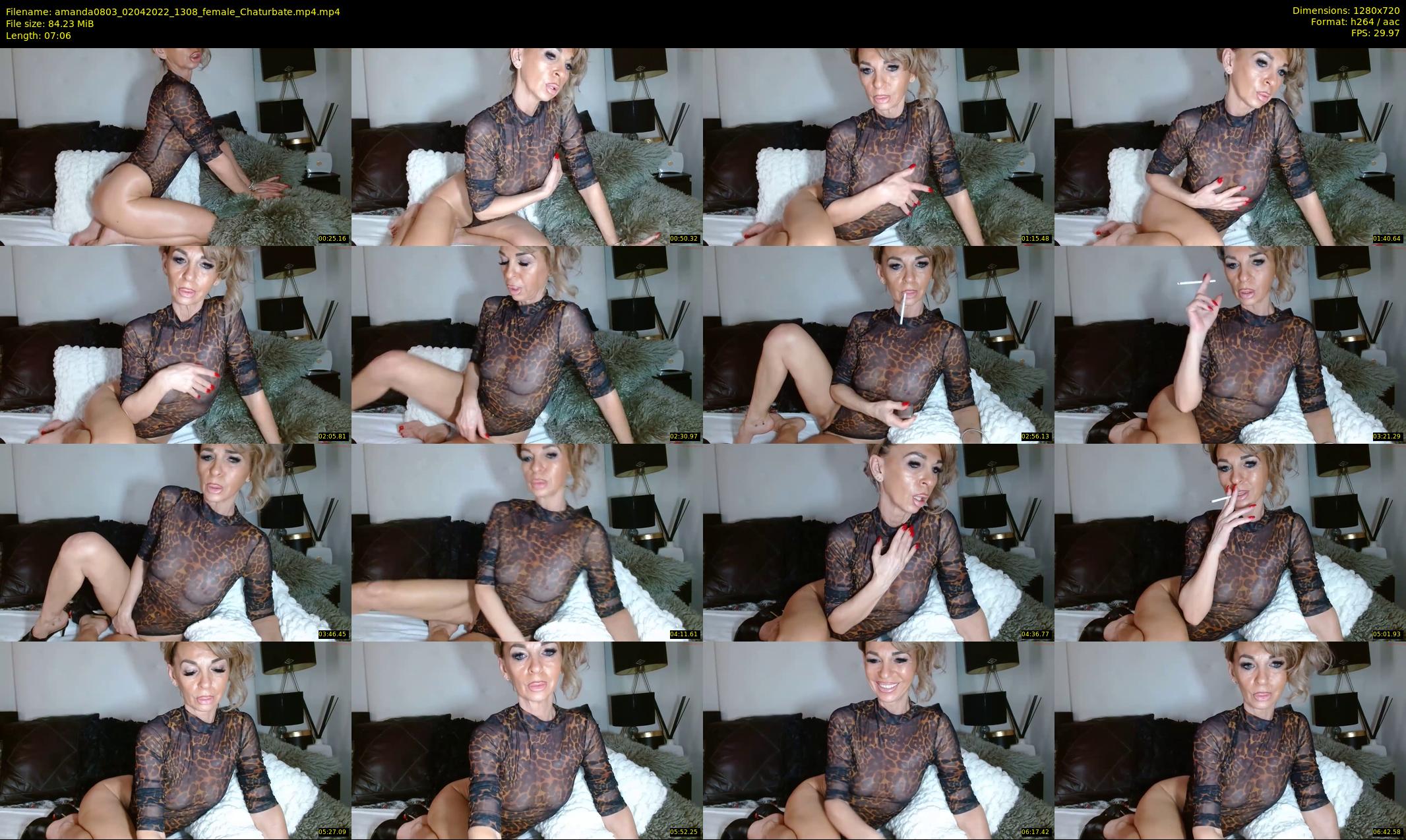 amanda0803 — 8 minute Chaturbate female cam show recording, 720p, Apr 2, 2022