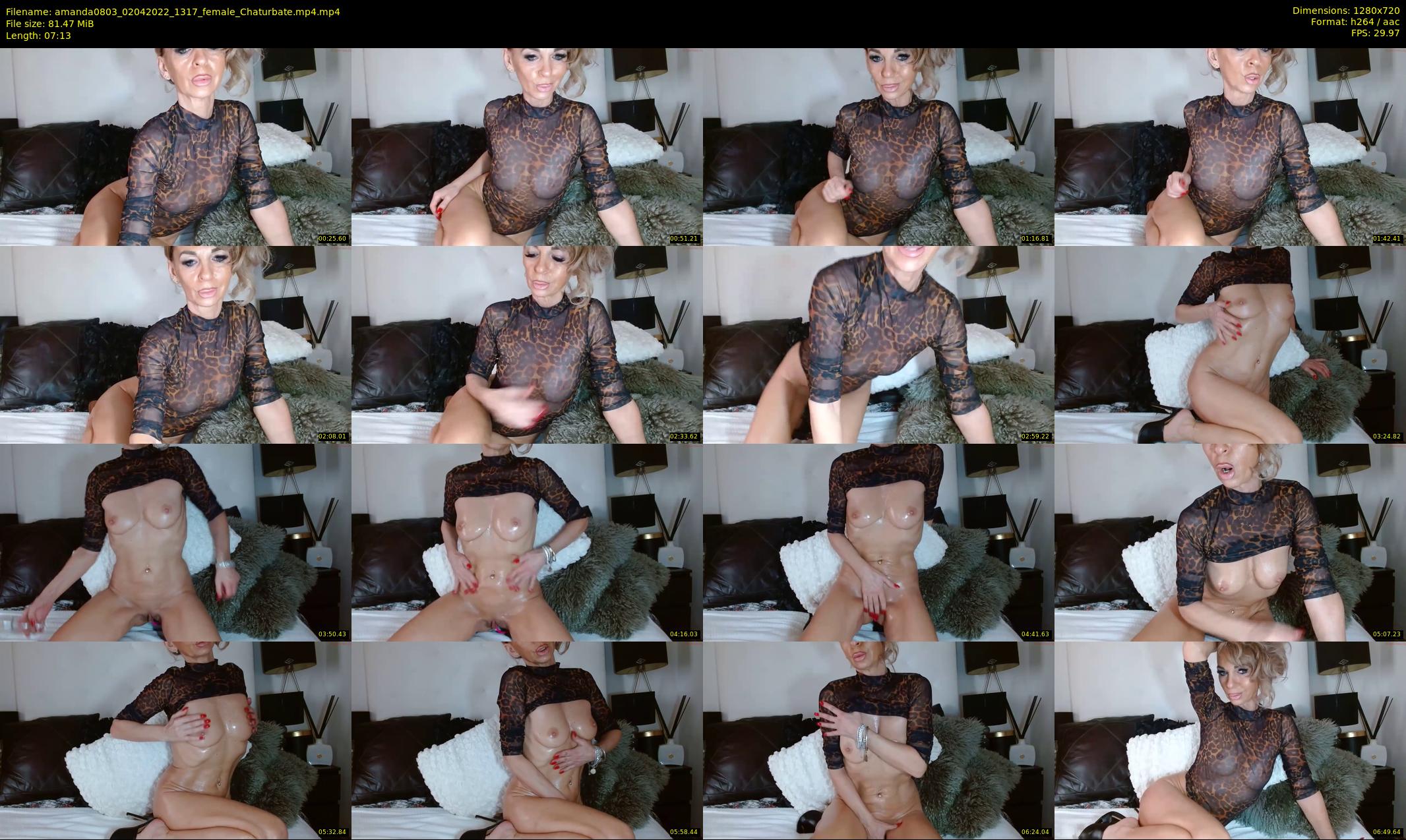 amanda0803 — 8 minute Chaturbate female cam show recording, 720p, Apr 2, 2022