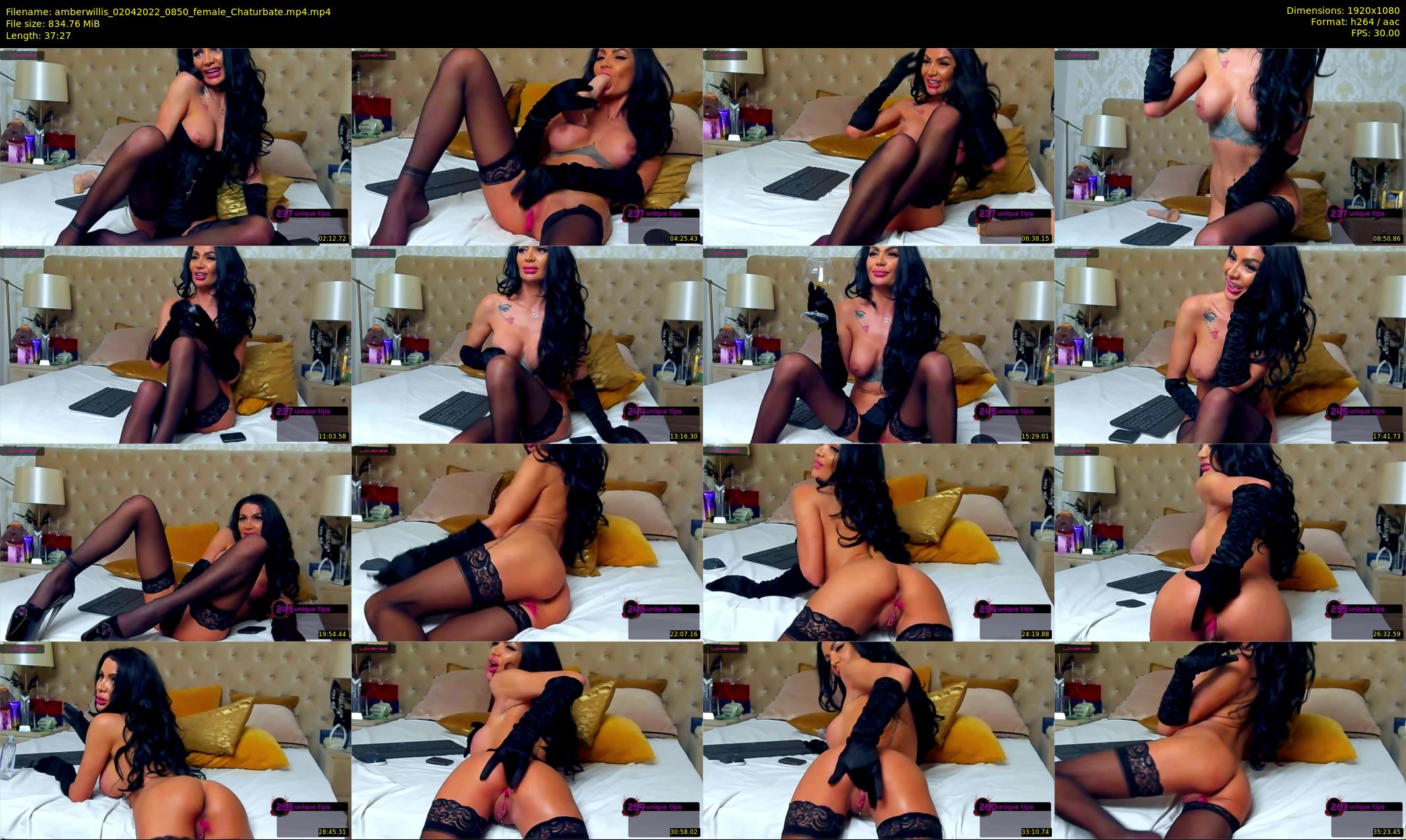 amberwillis — 38 minute Chaturbate female cam show recording, 1080p, Apr 2, 2022