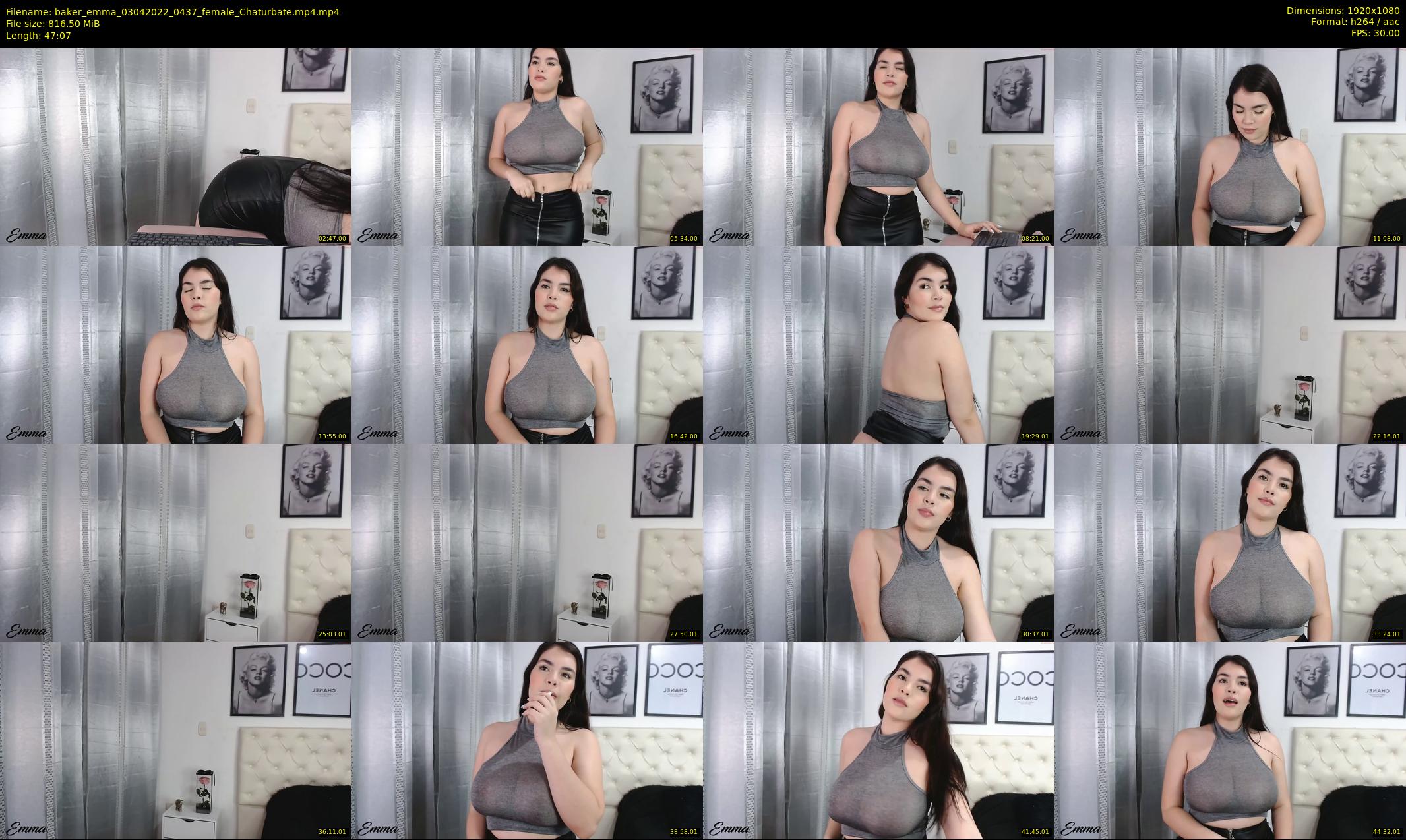baker_emma — 48 minute Chaturbate female cam show recording, 1080p, Apr 3, 2022