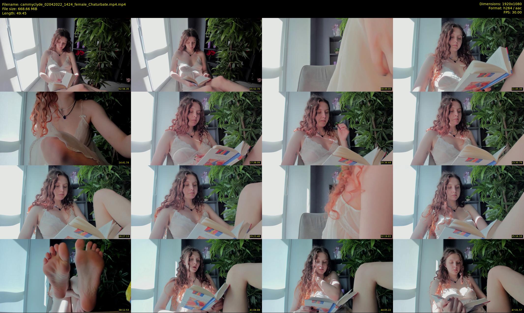cammyclyde — 50 minute Chaturbate female cam show recording, 1080p, Apr 2, 2022