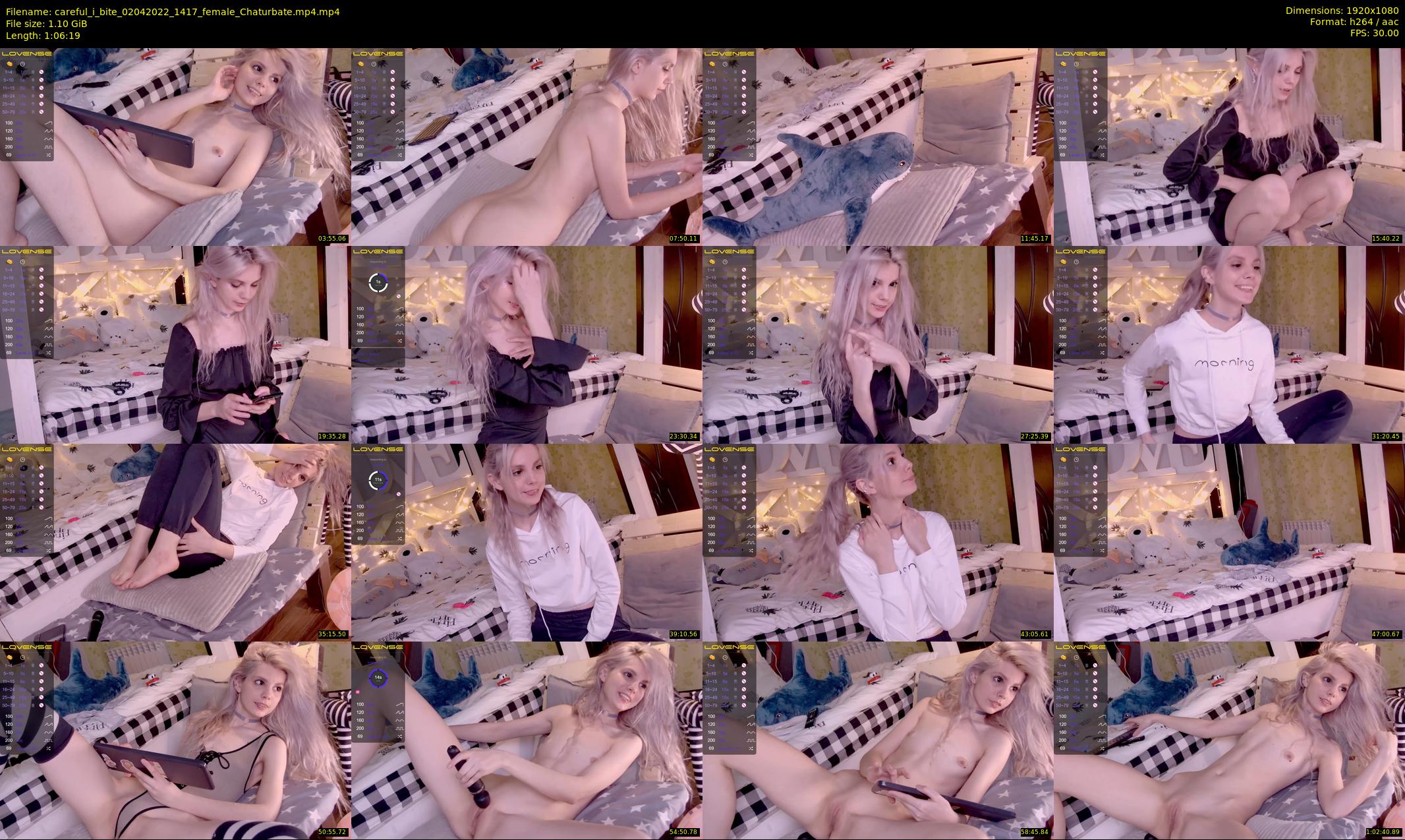 careful_i_bite — 67 minute Chaturbate female cam show recording, 1080p, Apr 2, 2022
