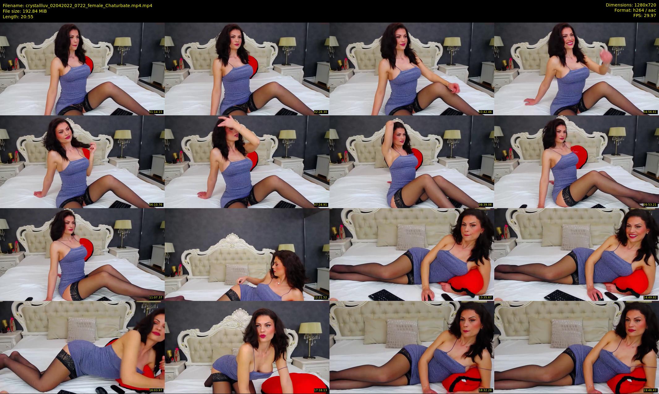 crystallluv — 21 minute Chaturbate female cam show recording, 720p, Apr 2, 2022