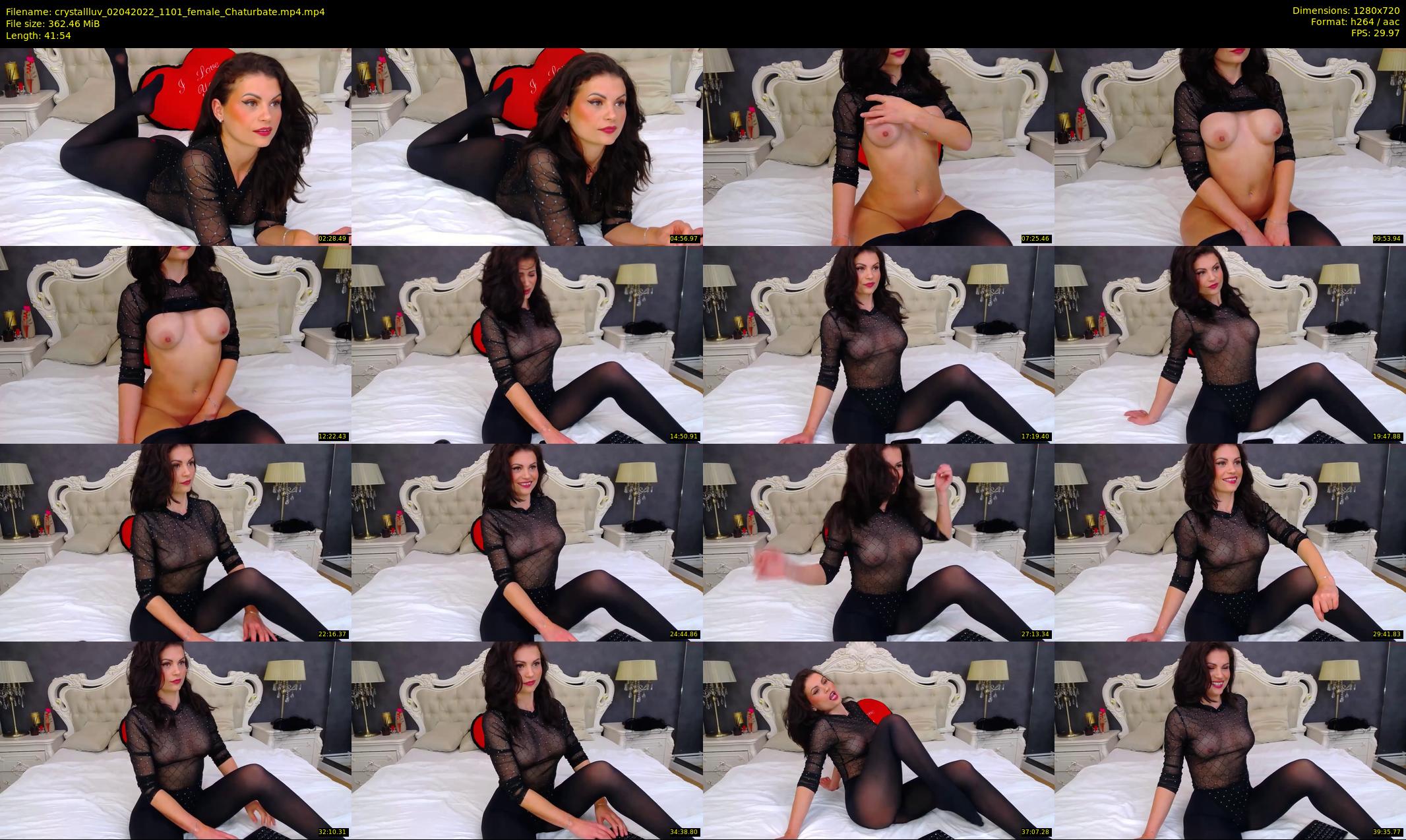 crystallluv — 42 minute Chaturbate female cam show recording, 720p, Apr 2, 2022