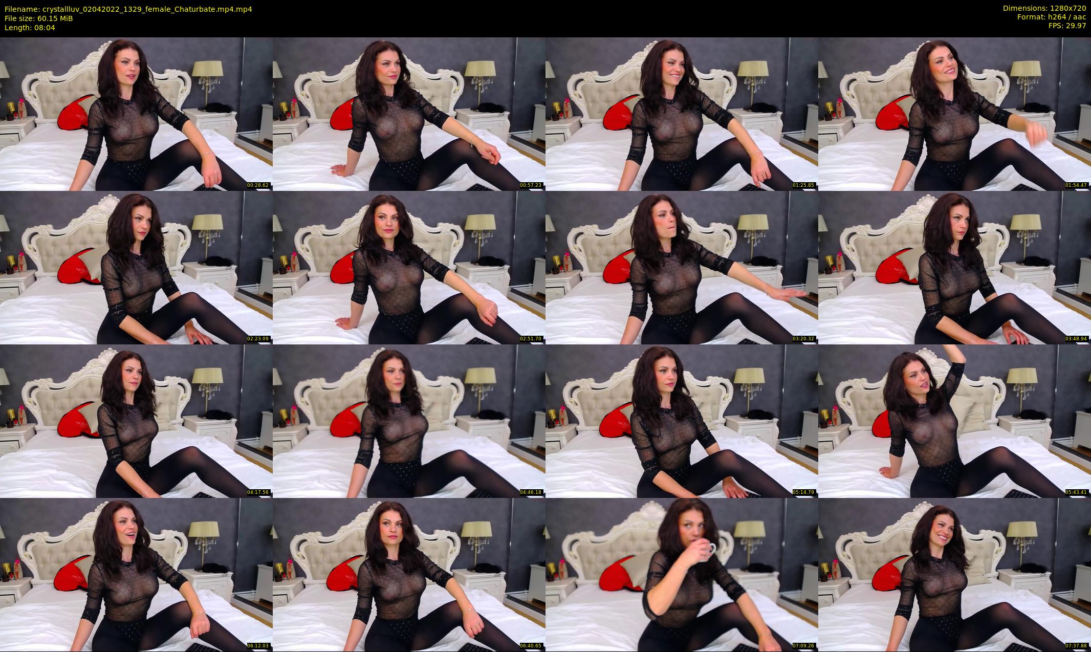 crystallluv — 9 minute Chaturbate female cam show recording, 720p, Apr 2, 2022