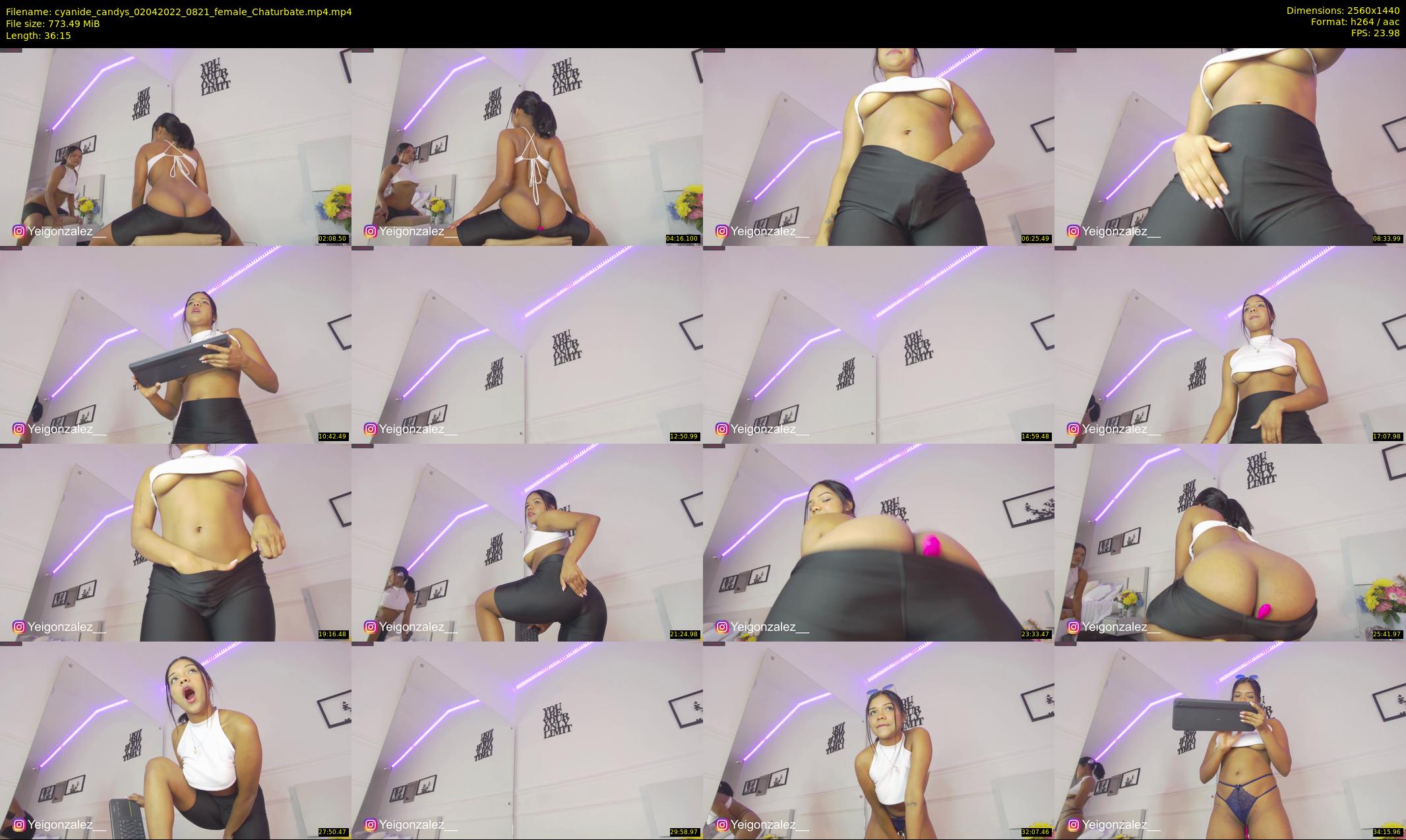 cyanide_candys — 37 minute Chaturbate female cam show recording, 1080p, Apr 2, 2022