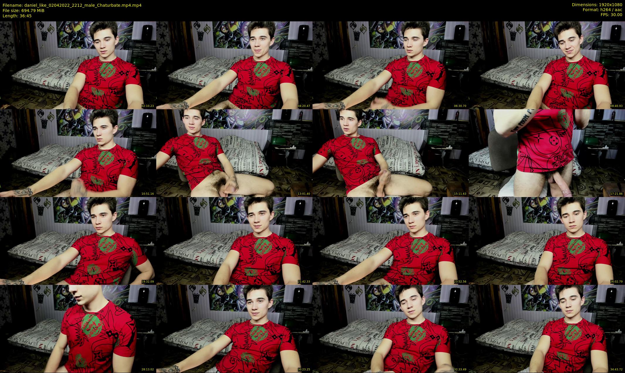 daniel_like — 37 minute Chaturbate male cam show recording, 1080p, Apr 2, 2022