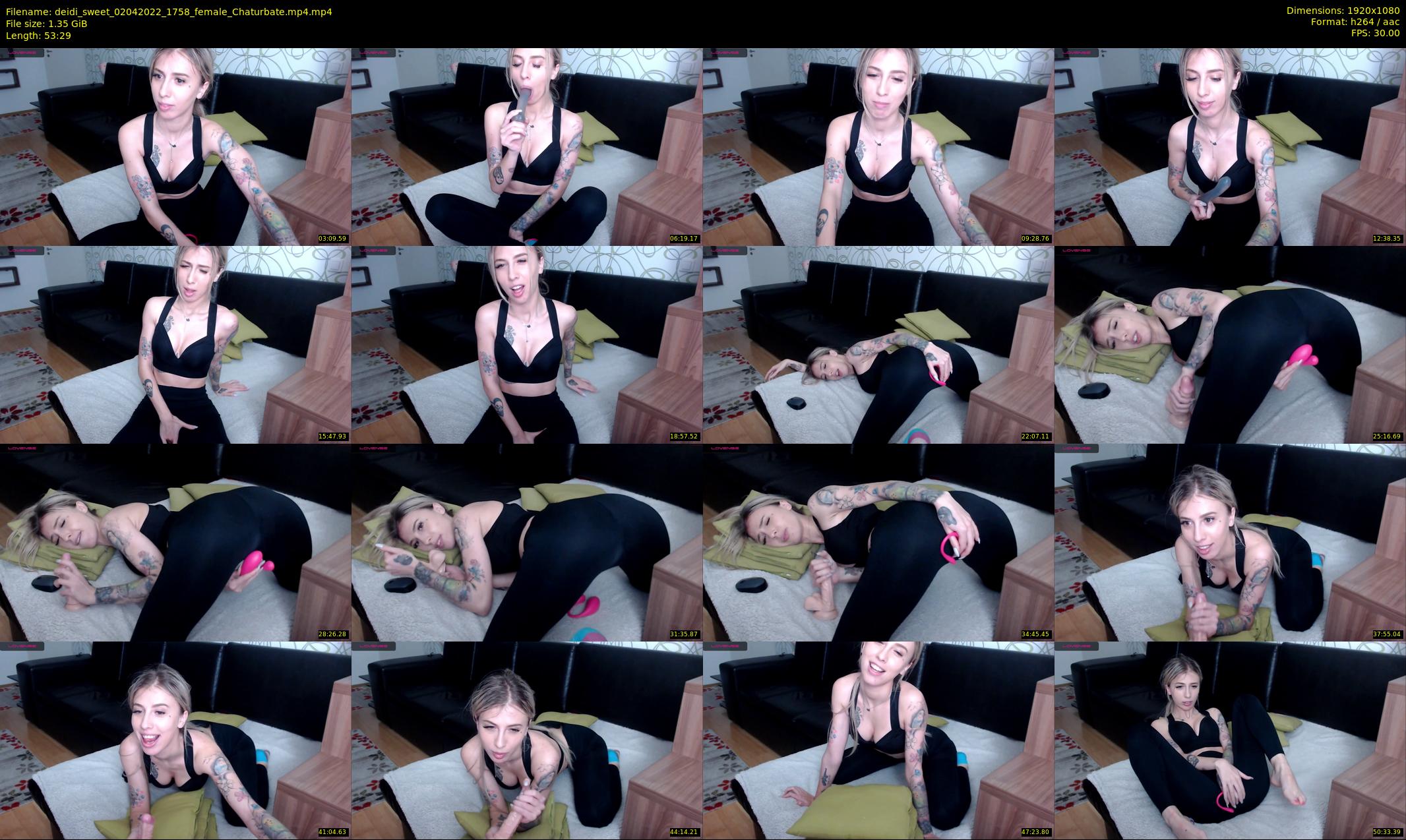 deidi_sweet — 54 minute Chaturbate female cam show recording, 1080p, Apr 2, 2022