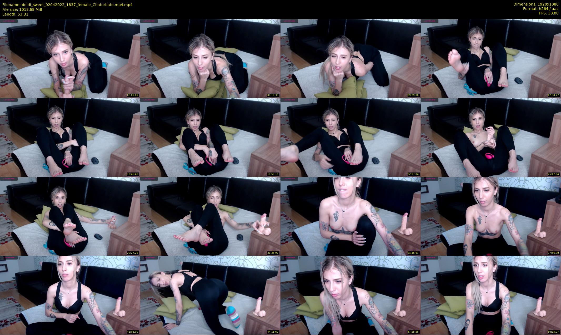 deidi_sweet — 54 minute Chaturbate female cam show recording, 1080p, Apr 2, 2022