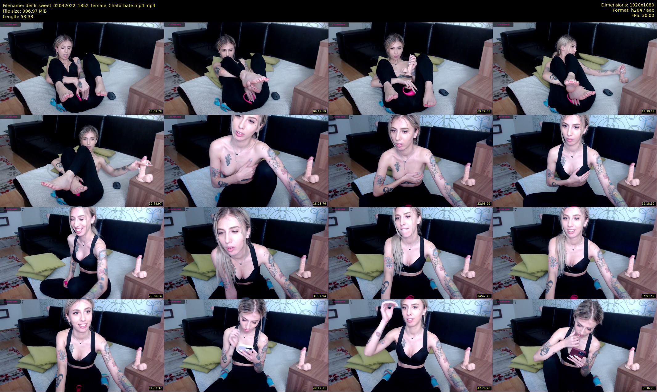 deidi_sweet — 54 minute Chaturbate female cam show recording, 1080p, Apr 2, 2022