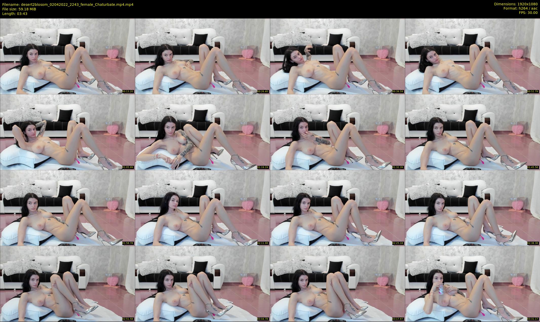 desert2blosom — 4 minute Chaturbate female cam show recording, 1080p, Apr 2, 2022