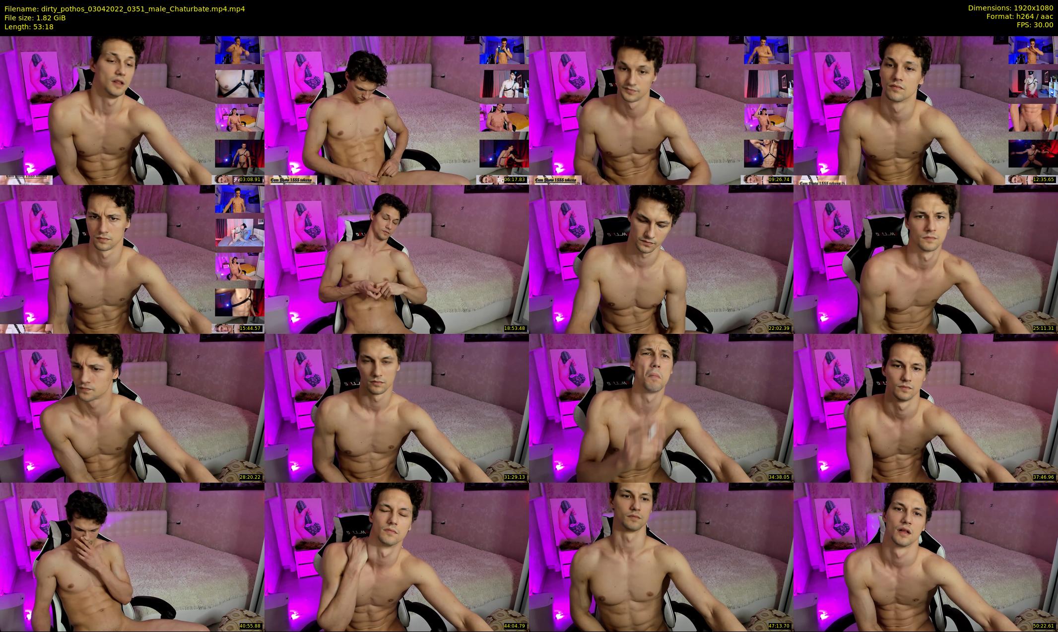 dirty_pothos — 54 minute Chaturbate male cam show recording, 1080p, Apr 3, 2022