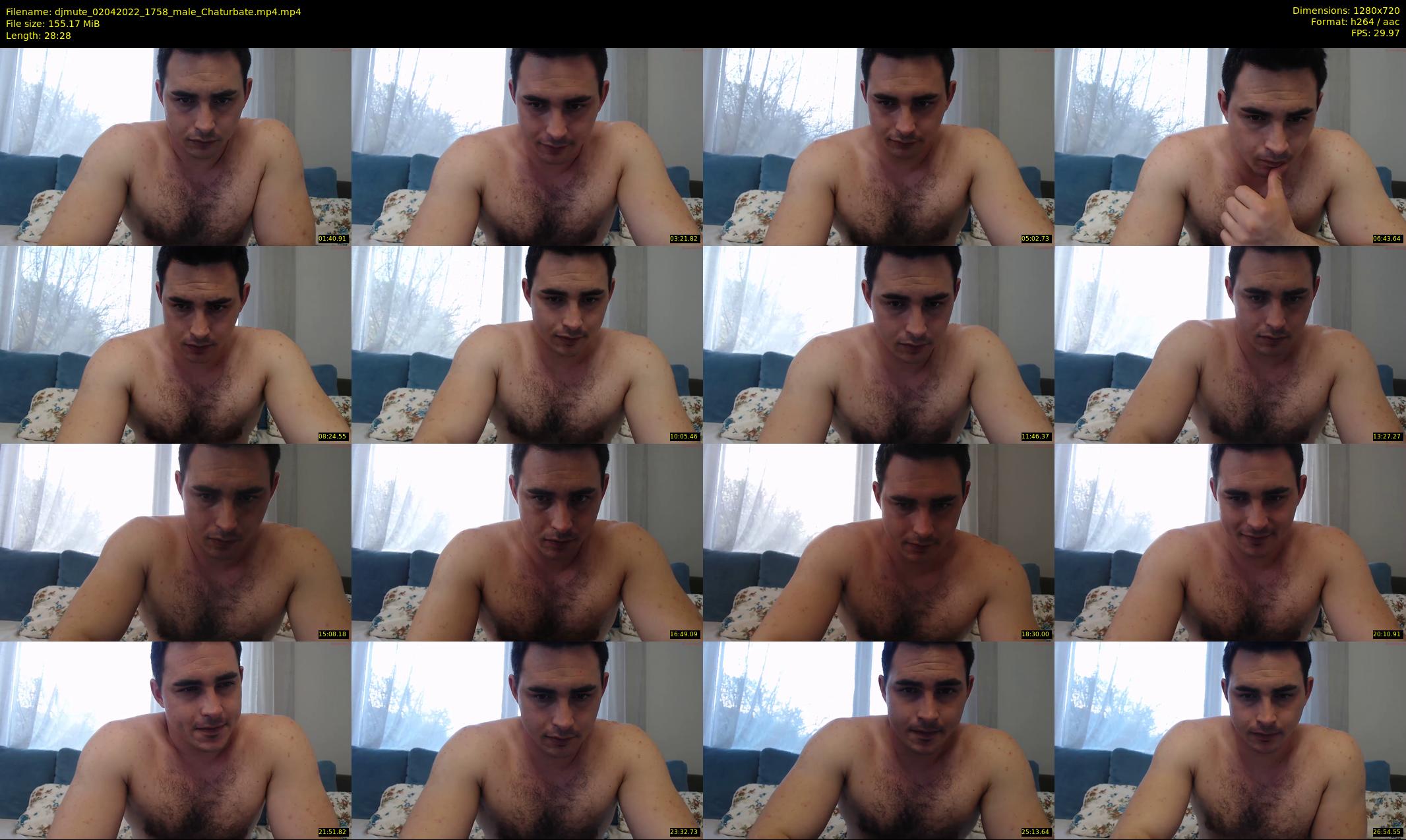 djmute — 29 minute Chaturbate male cam show recording, 720p, Apr 2, 2022