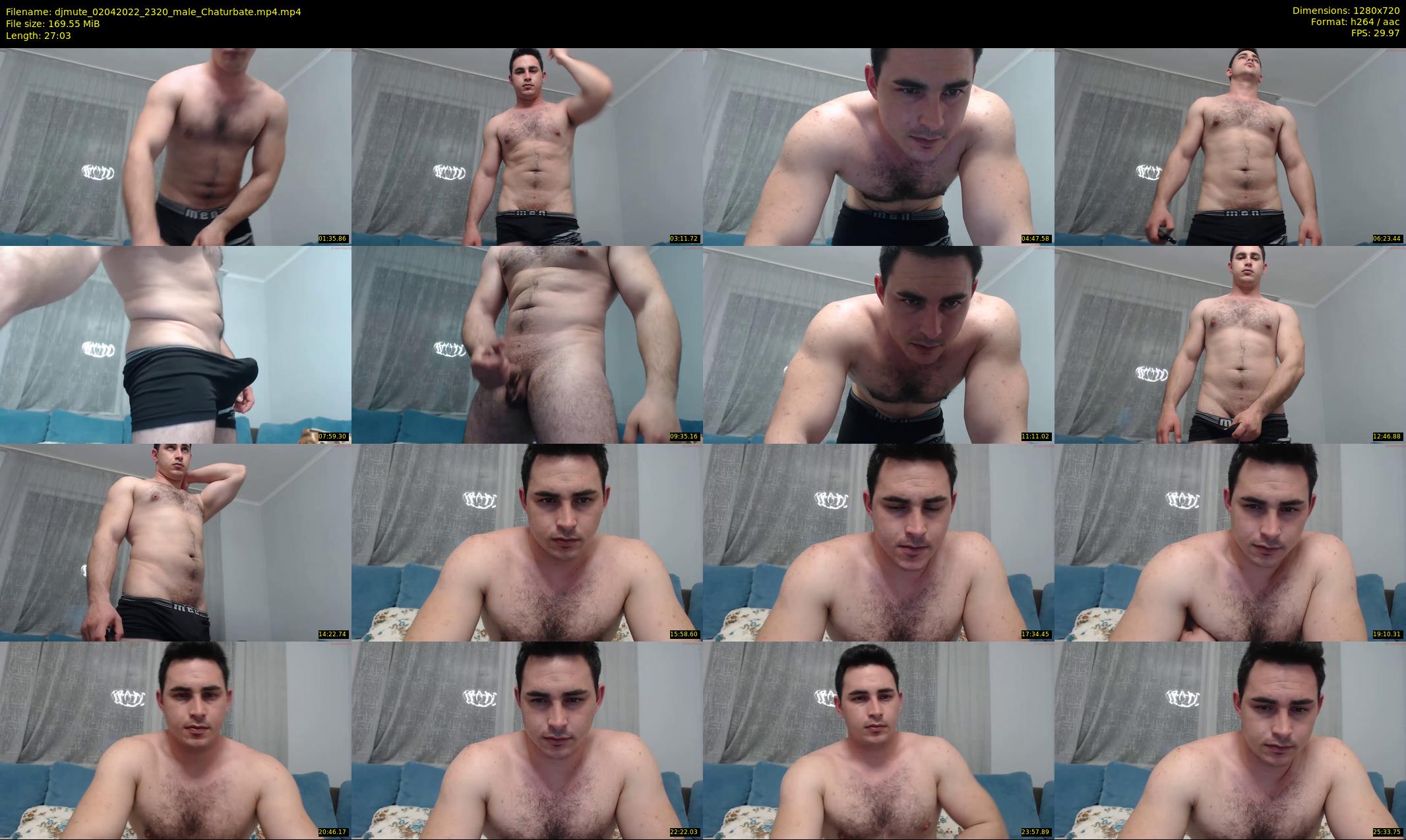 djmute — 28 minute Chaturbate male cam show recording, 720p, Apr 2, 2022