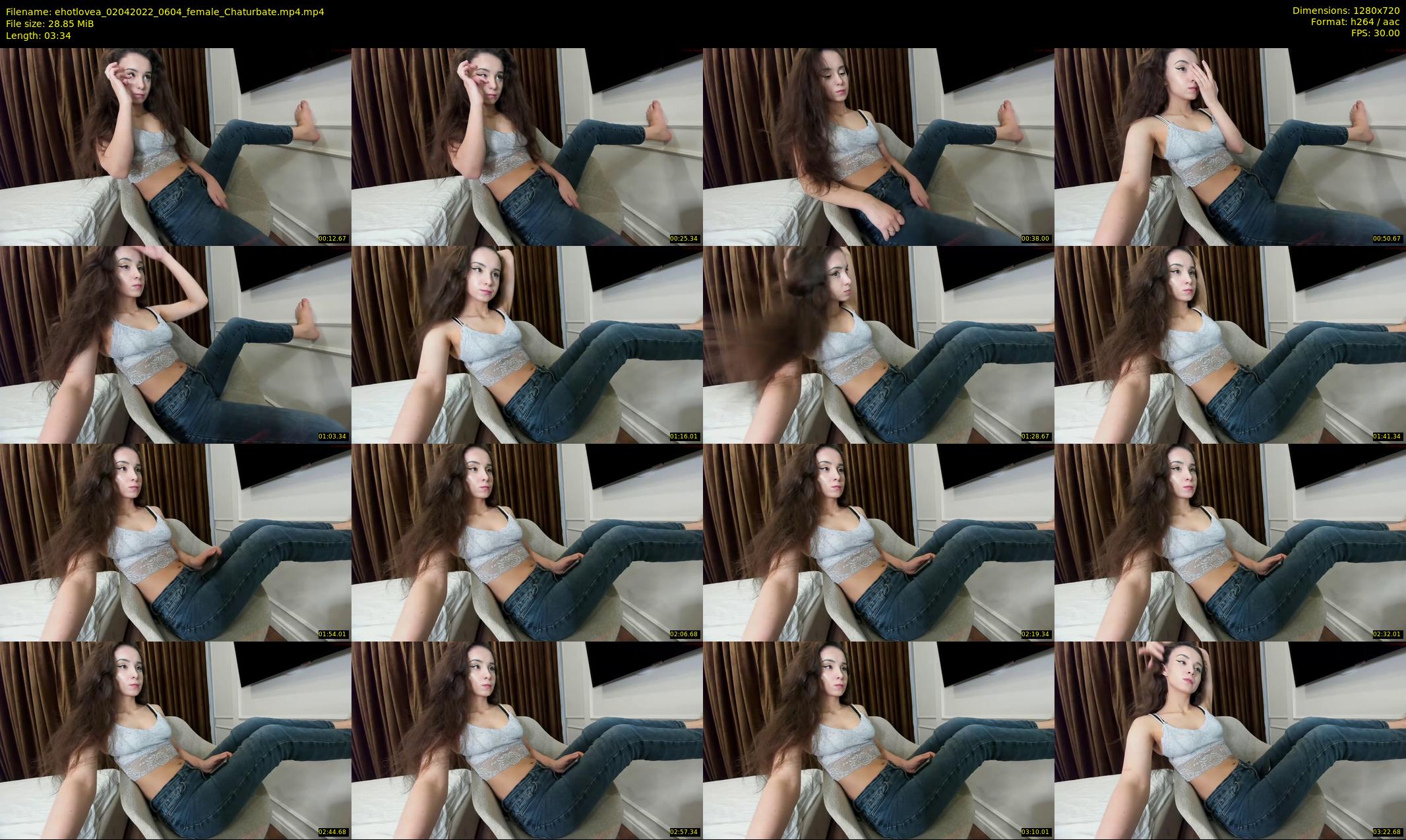 ehotlovea — 4 minute Chaturbate female cam show recording, 720p, Apr 2, 2022