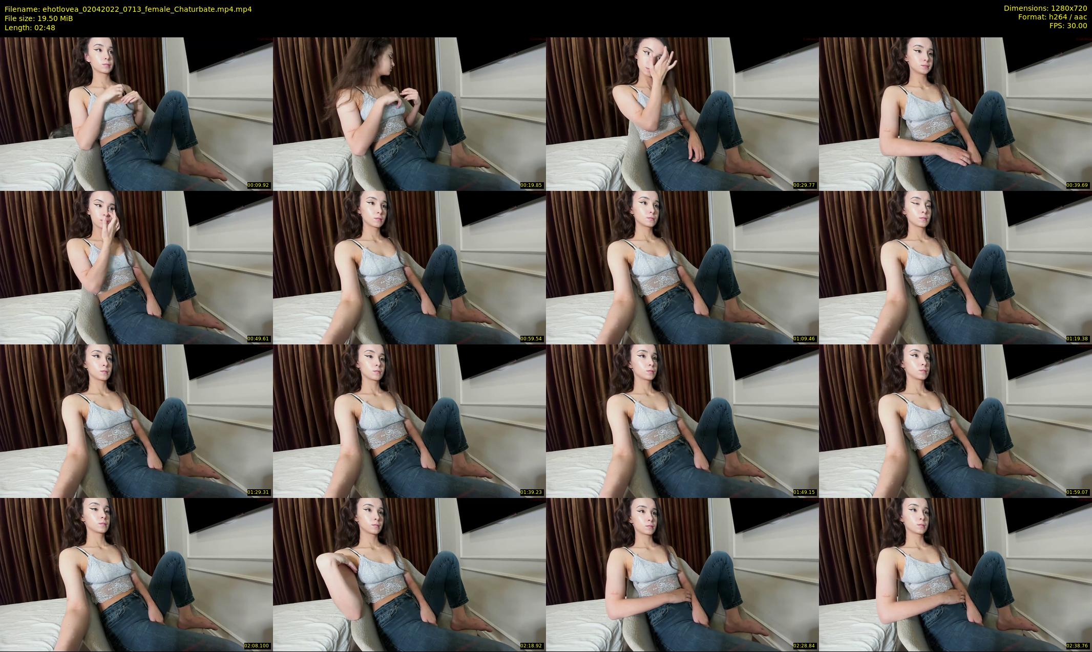 ehotlovea — 3 minute Chaturbate female cam show recording, 720p, Apr 2, 2022
