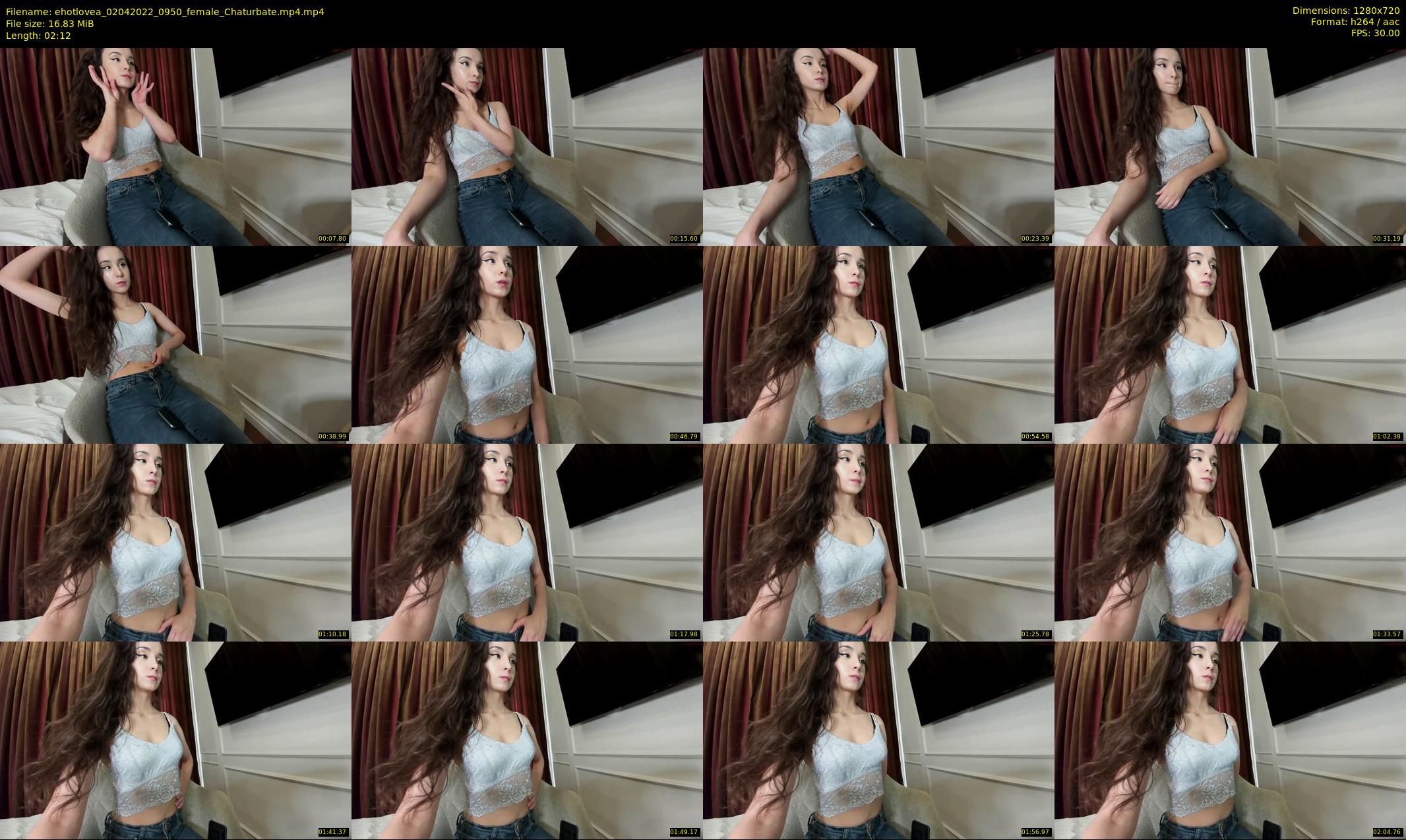 ehotlovea — 3 minute Chaturbate female cam show recording, 720p, Apr 2, 2022