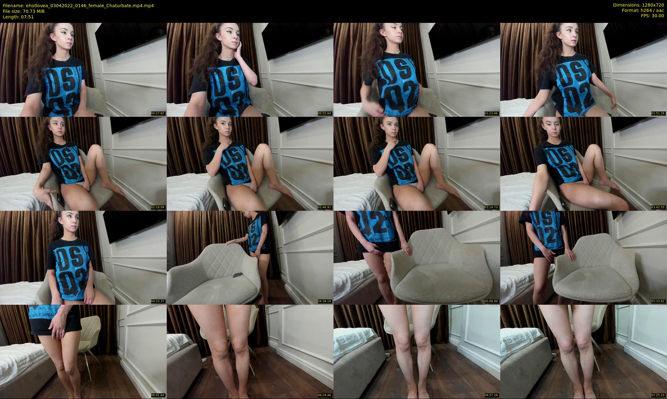 ehotlovea — 8 minute Chaturbate female cam show recording, 720p, Apr 3, 2022