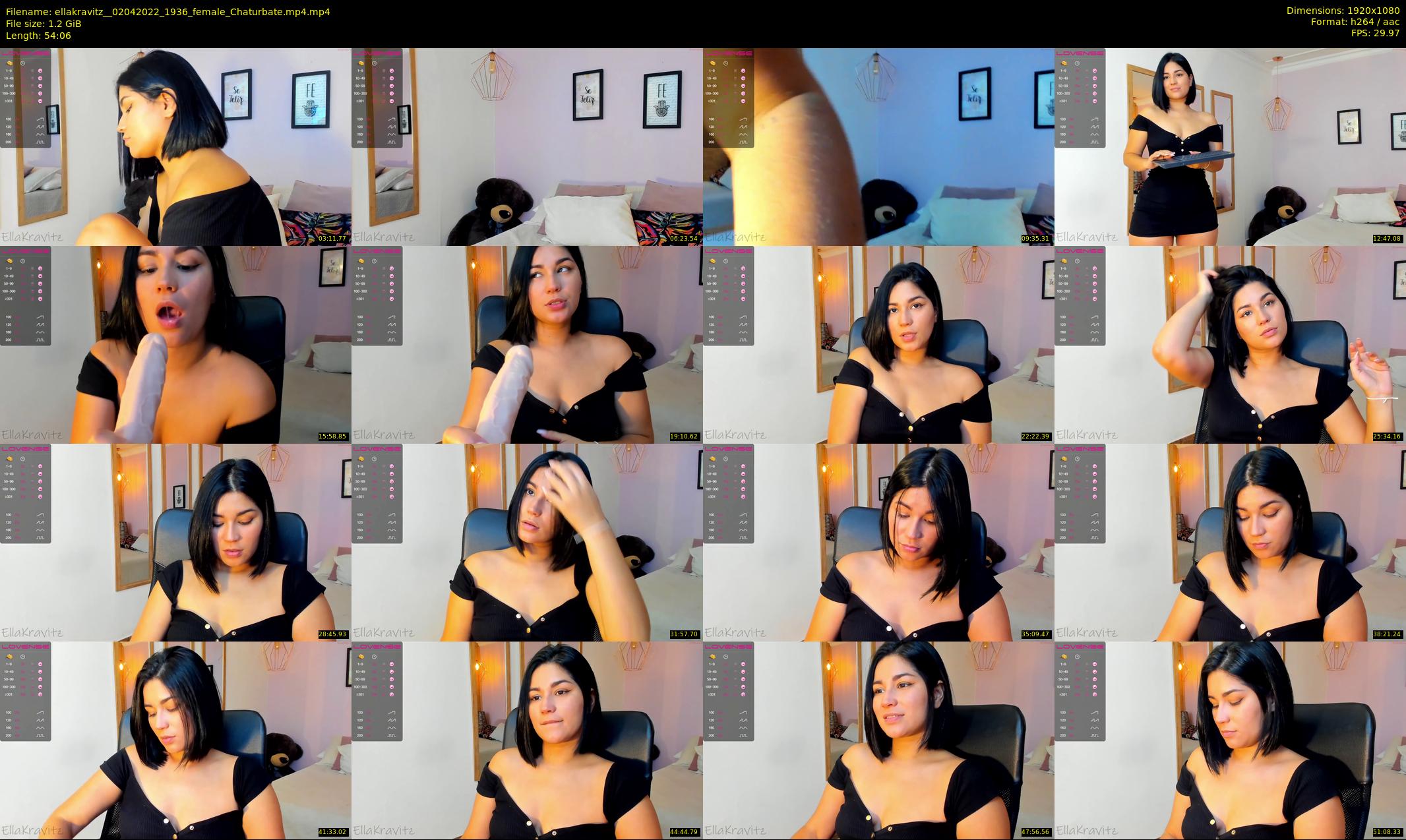 ellakravitz_ — 55 minute Chaturbate female cam show recording, 1080p, Apr 2, 2022