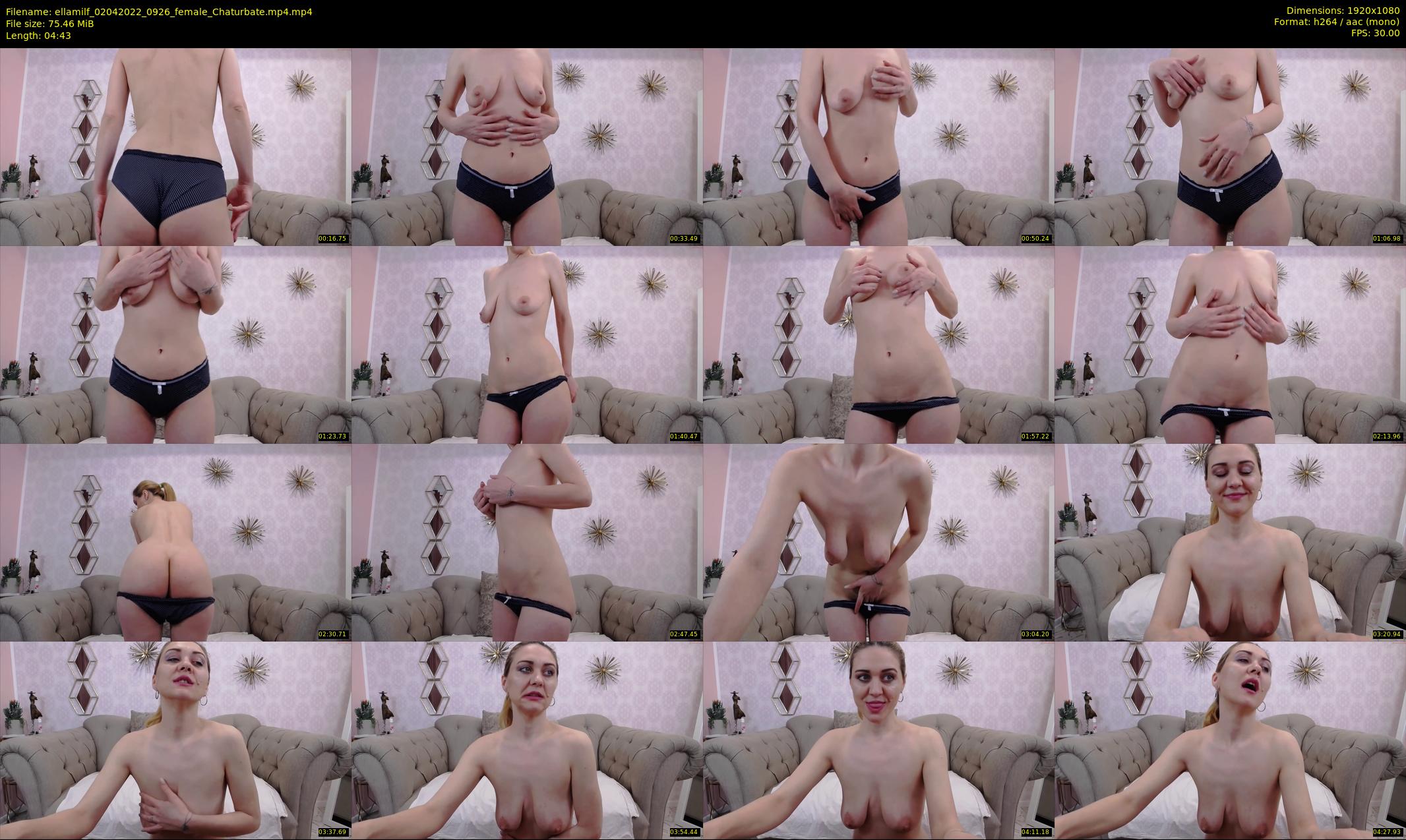 ellamilf — 5 minute Chaturbate female cam show recording, 1080p, Apr 2, 2022