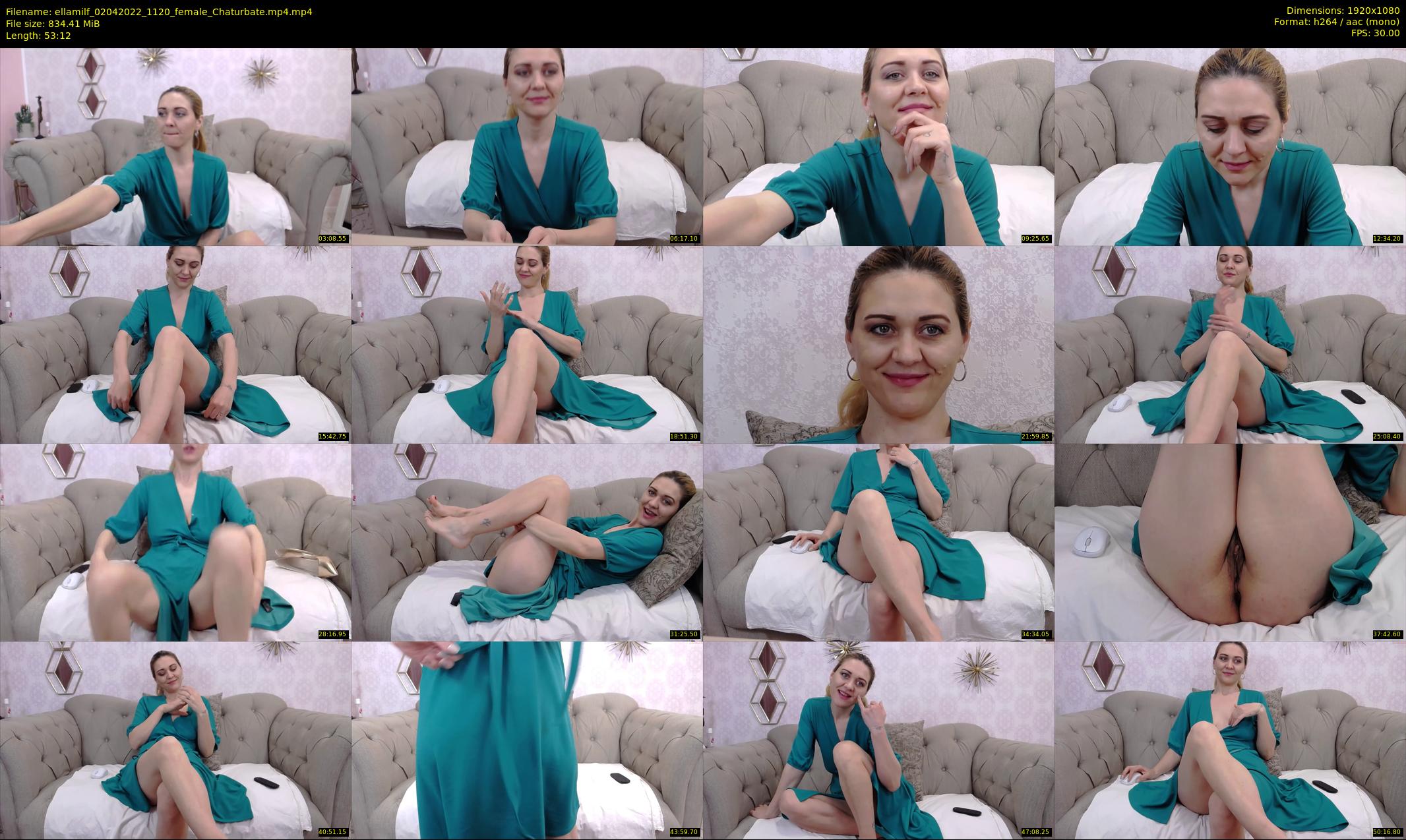 ellamilf — 54 minute Chaturbate female cam show recording, 1080p, Apr 2, 2022