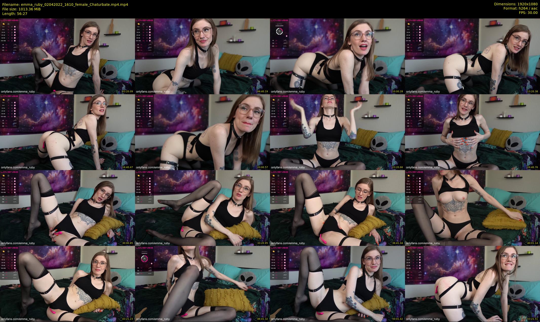 emma_ruby — 57 minute Chaturbate female cam show recording, 1080p, Apr 2, 2022