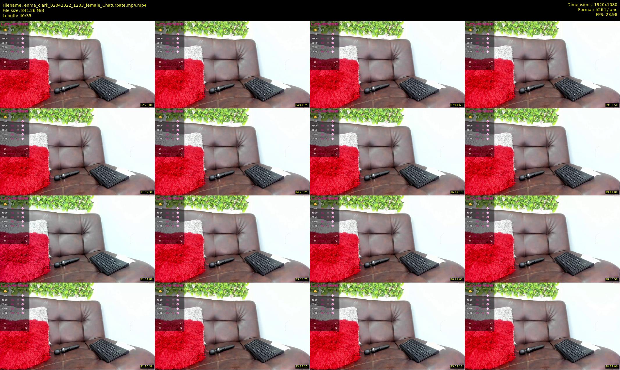 enma_clark — 41 minute Chaturbate female cam show recording, 1080p, Apr 2, 2022