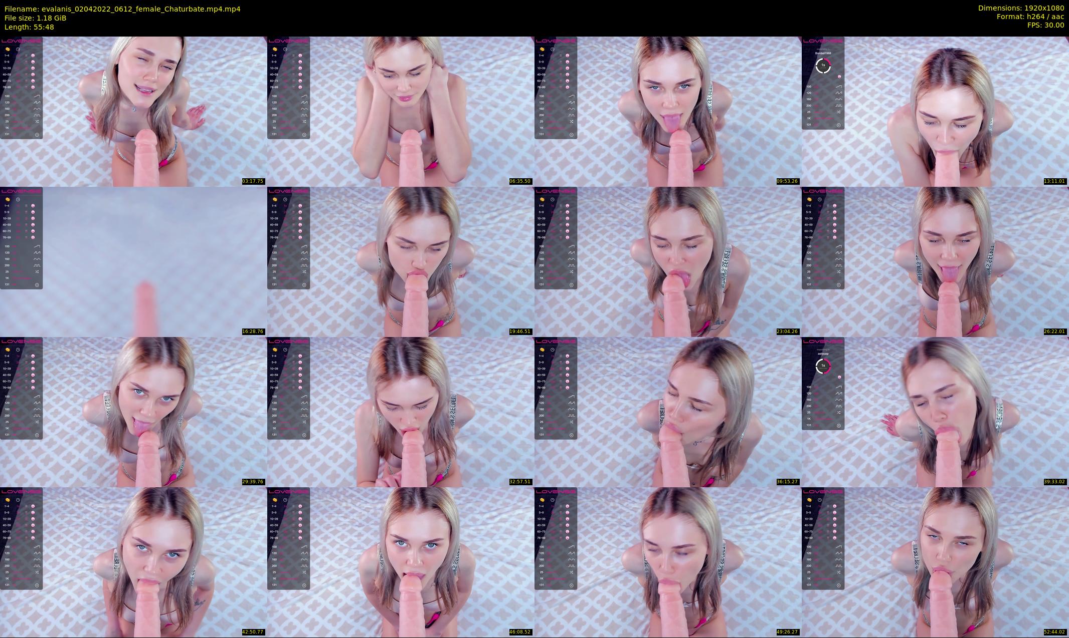 evalanis — 56 minute Chaturbate couple cam show recording, 1080p, Apr 2, 2022