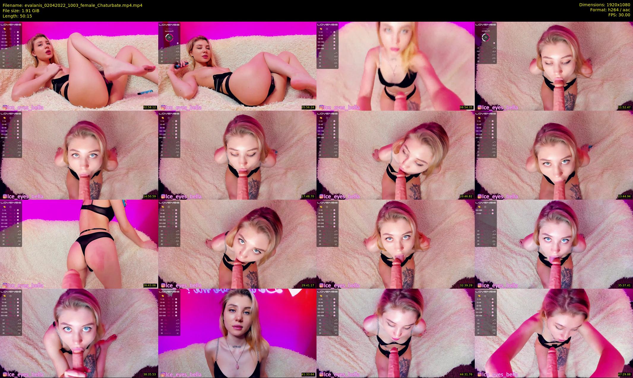 evalanis — 51 minute Chaturbate couple cam show recording, 1080p, Apr 2, 2022