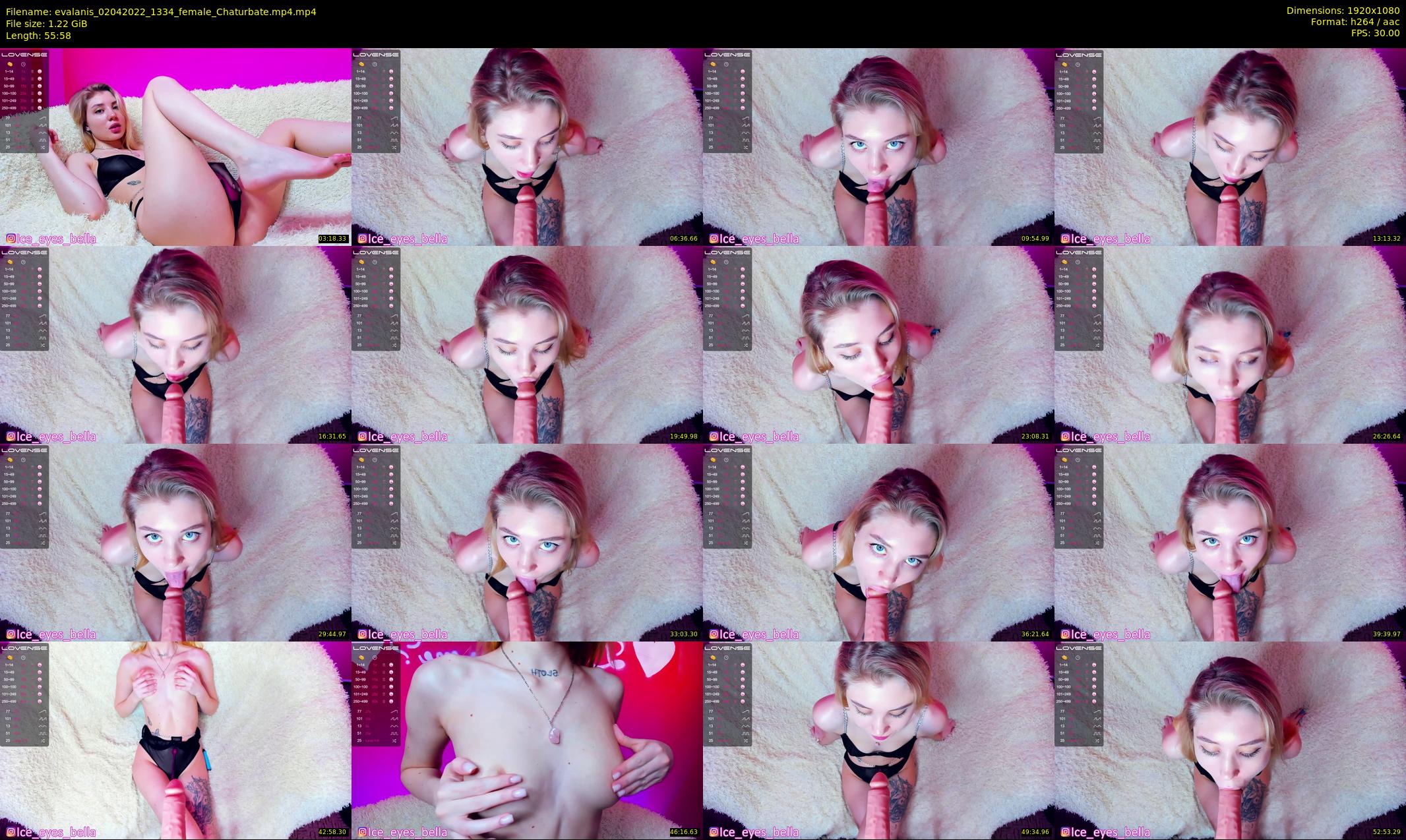 evalanis — 56 minute Chaturbate couple cam show recording, 1080p, Apr 2, 2022