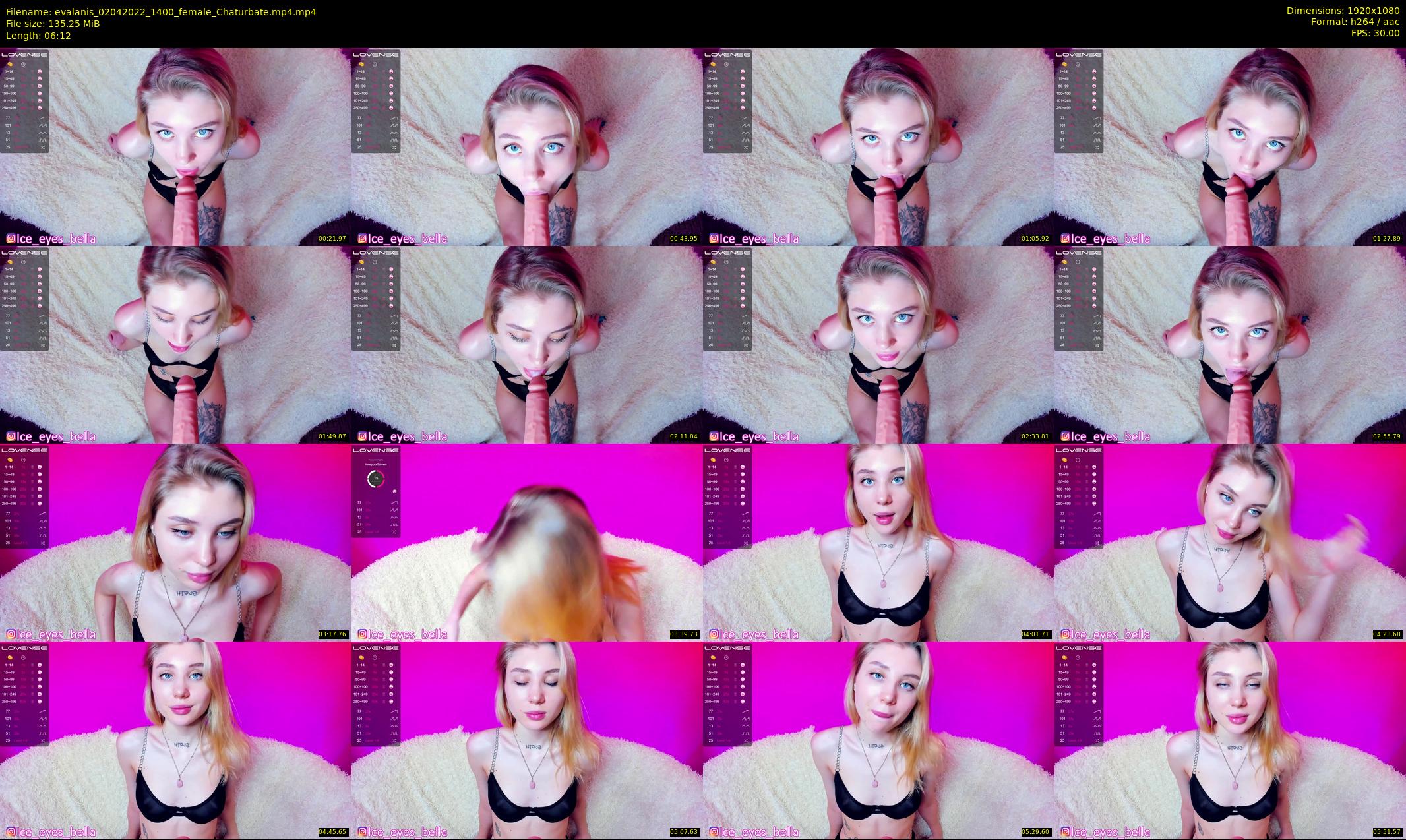 evalanis — 7 minute Chaturbate couple cam show recording, 1080p, Apr 2, 2022