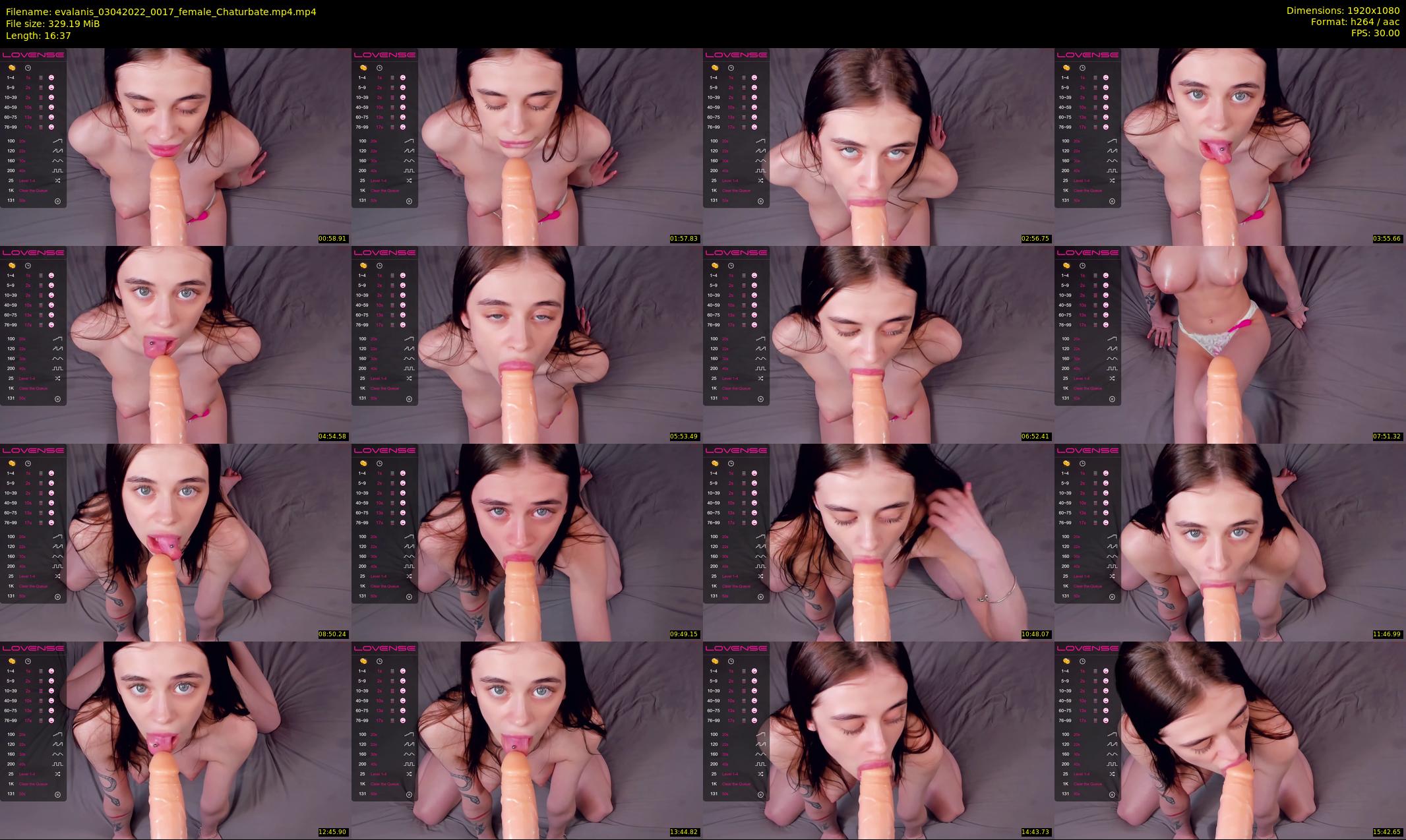 evalanis — 17 minute Chaturbate couple cam show recording, 1080p, Apr 3, 2022