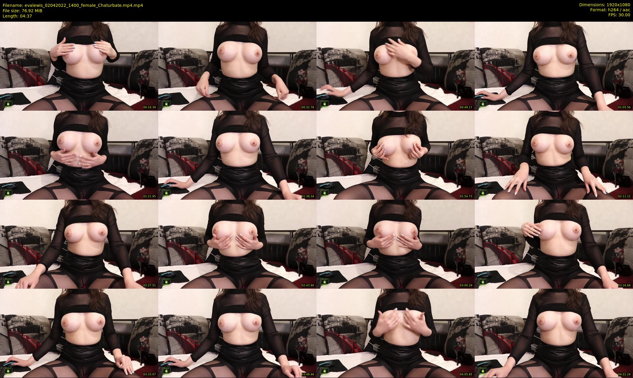 evalewis — 5 minute Chaturbate female cam show recording, 1080p, Apr 2, 2022