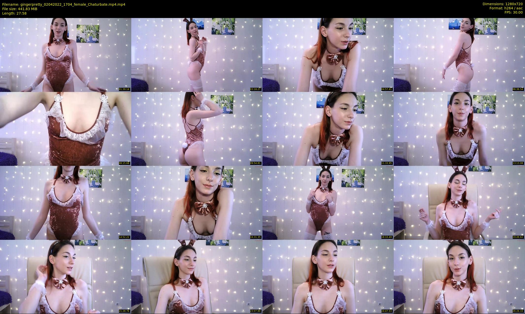 gingerpretty — 28 minute Chaturbate female cam show recording, 720p, Apr 2, 2022