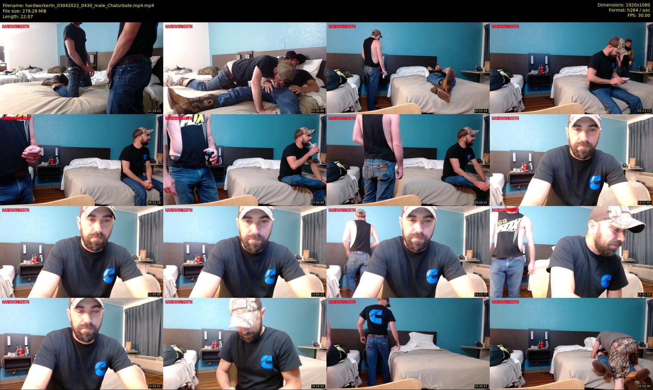 hardworkertn — 23 minute Chaturbate male cam show recording, 1080p, Apr 3, 2022