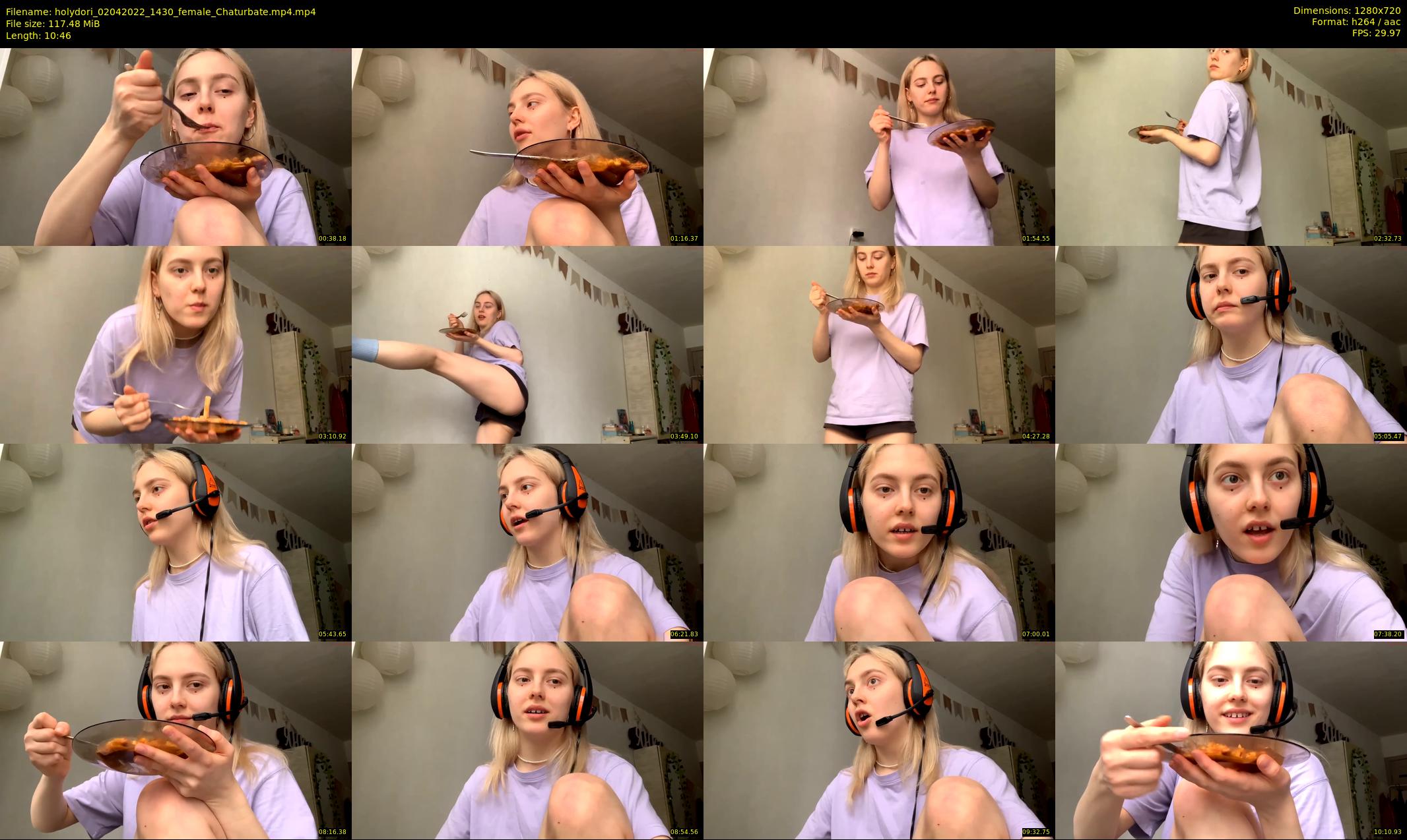 holydori — 11 minute Chaturbate female cam show recording, 720p, Apr 2, 2022
