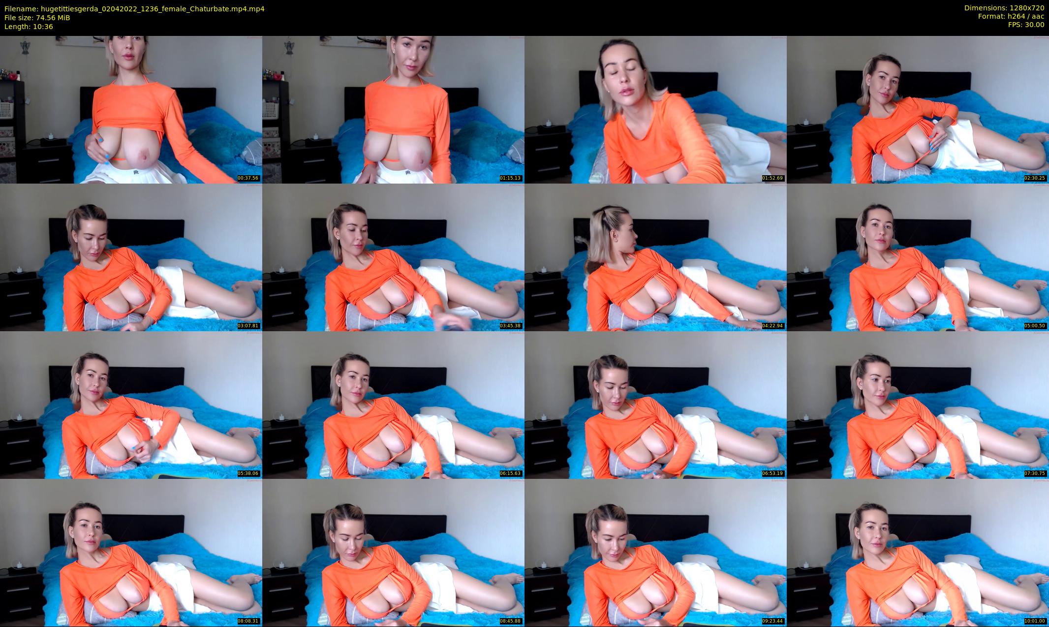 hugetittiesgerda — 11 minute Chaturbate female cam show recording, 720p, Apr 2, 2022