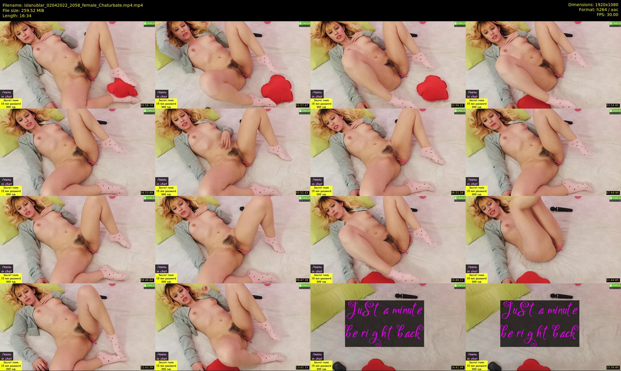 islanublar — 17 minute Chaturbate female cam show recording, 1080p, Apr 2, 2022