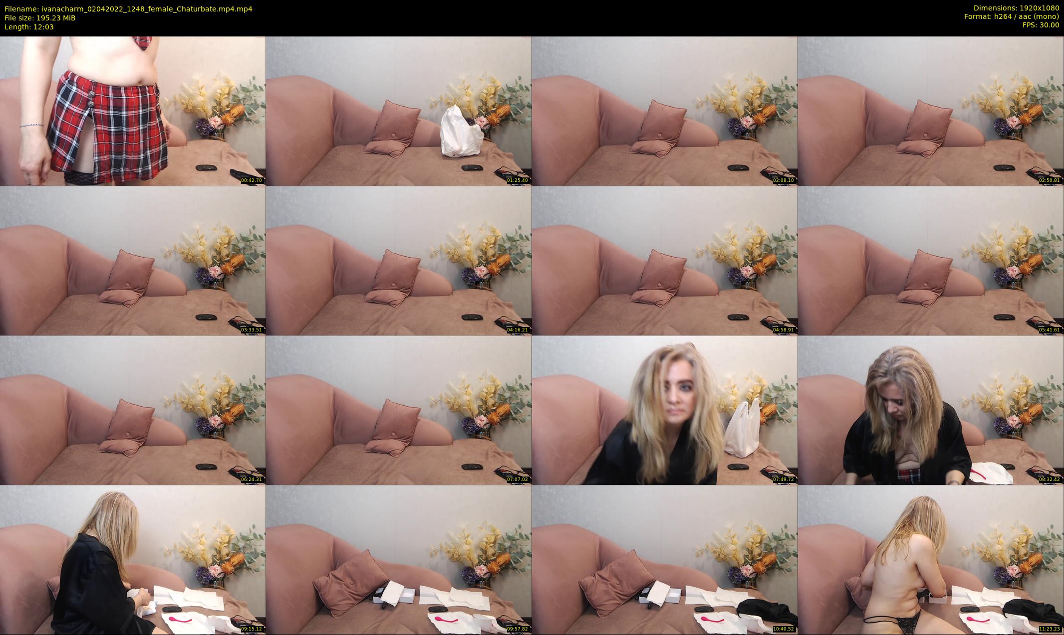 ivanacharm — 13 minute Chaturbate female cam show recording, 1080p, Apr 2, 2022