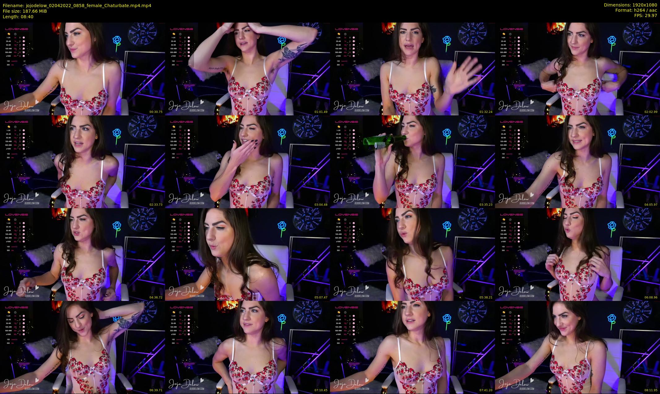 jojodelow — 9 minute Chaturbate female cam show recording, 1080p, Apr 2, 2022