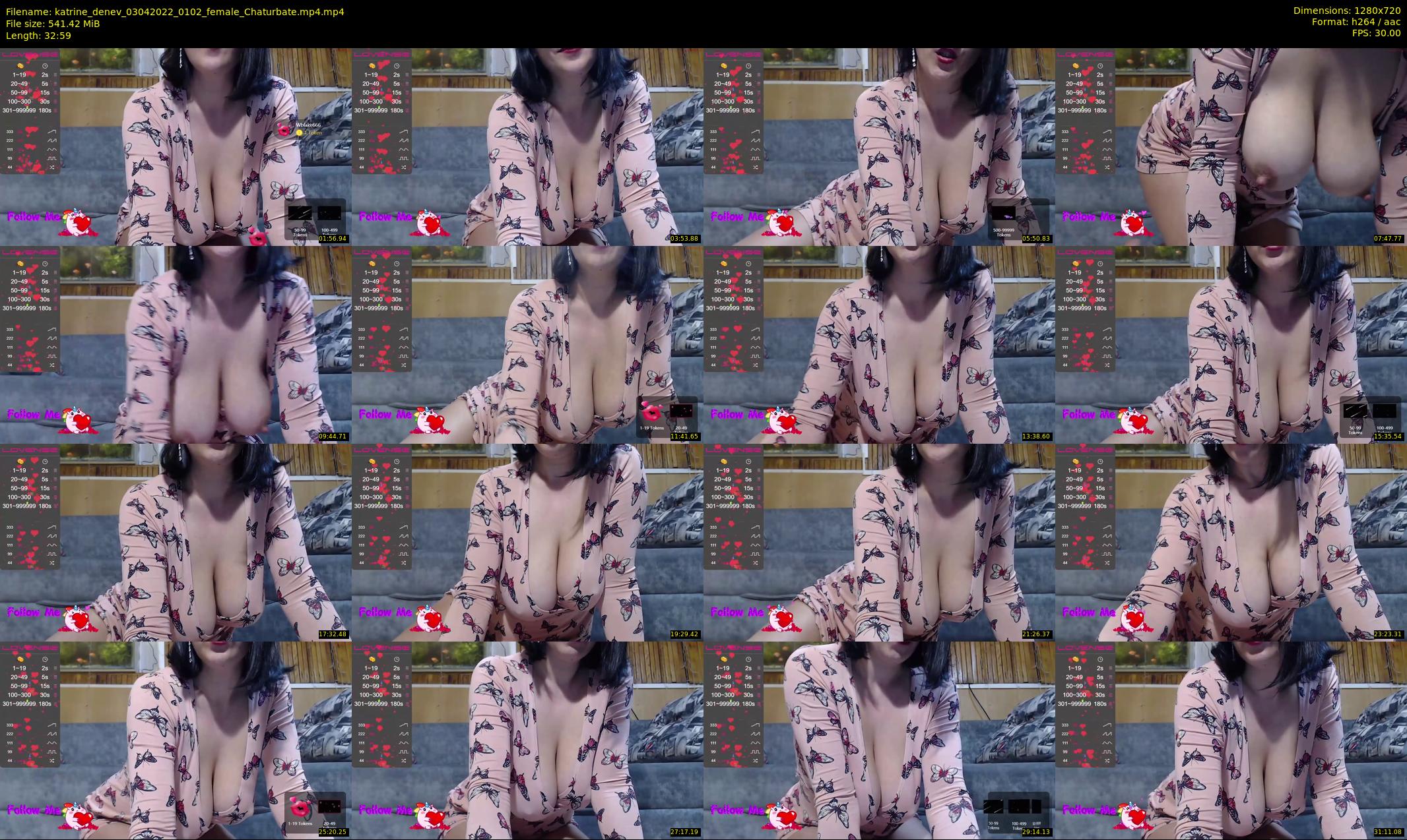 katrine_denev — 33 minute Chaturbate female cam show recording, 720p, Apr 3, 2022